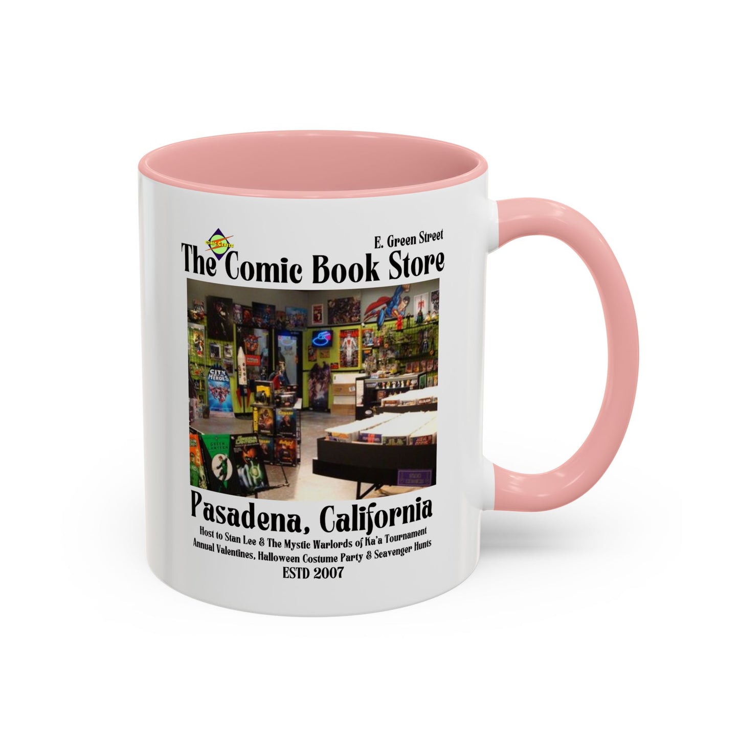 Big Bang Theory TV Show Coffee Mug Colored Handle 11 oz or 15 oz