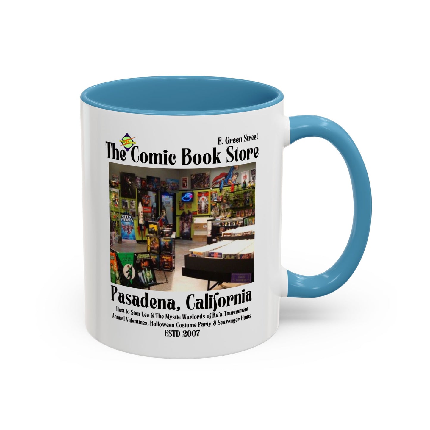 Big Bang Theory TV Show Coffee Mug Colored Handle 11 oz or 15 oz