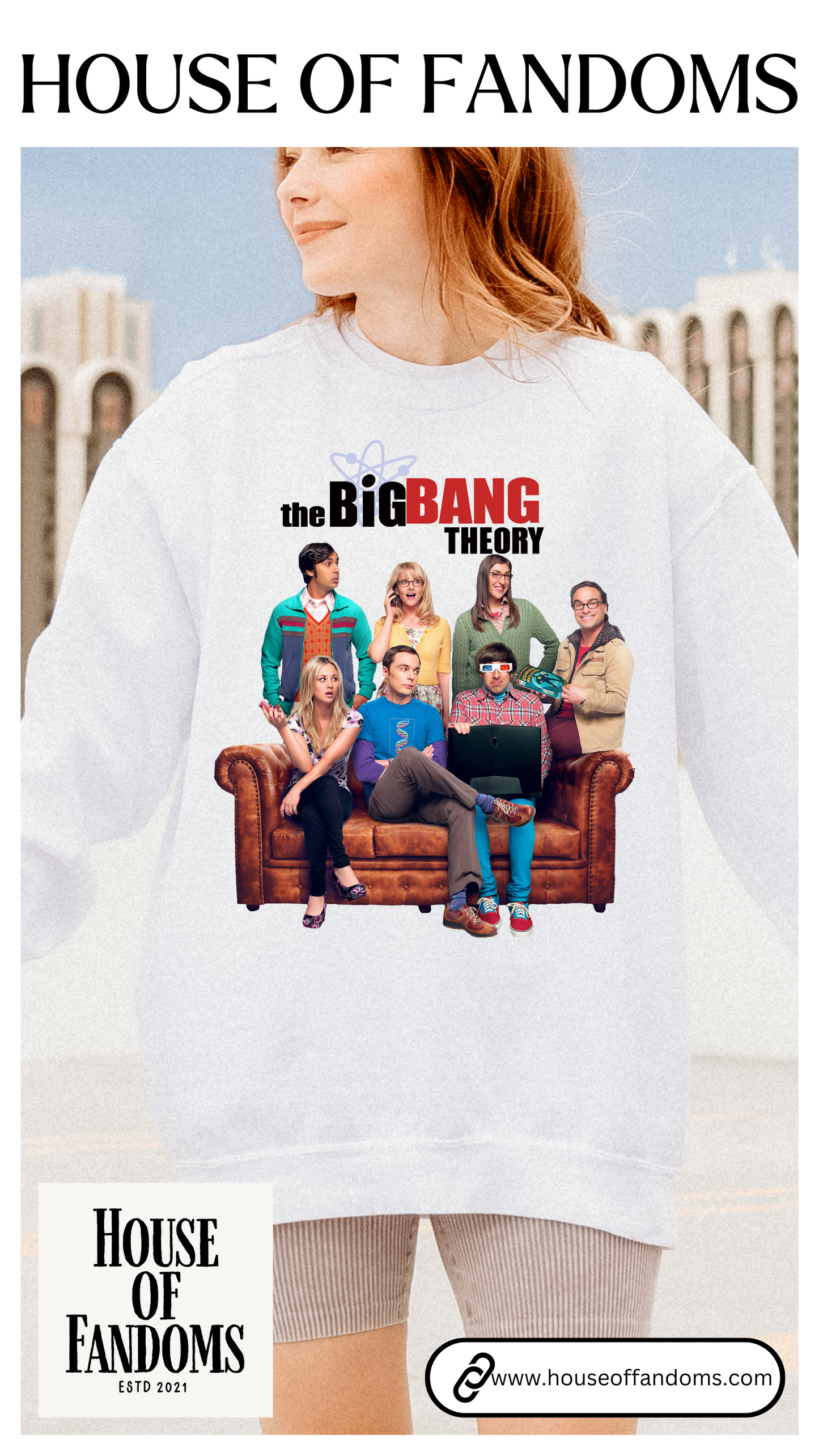 Comfort Colors® Big Bang Theory TV Show Sweatshirt