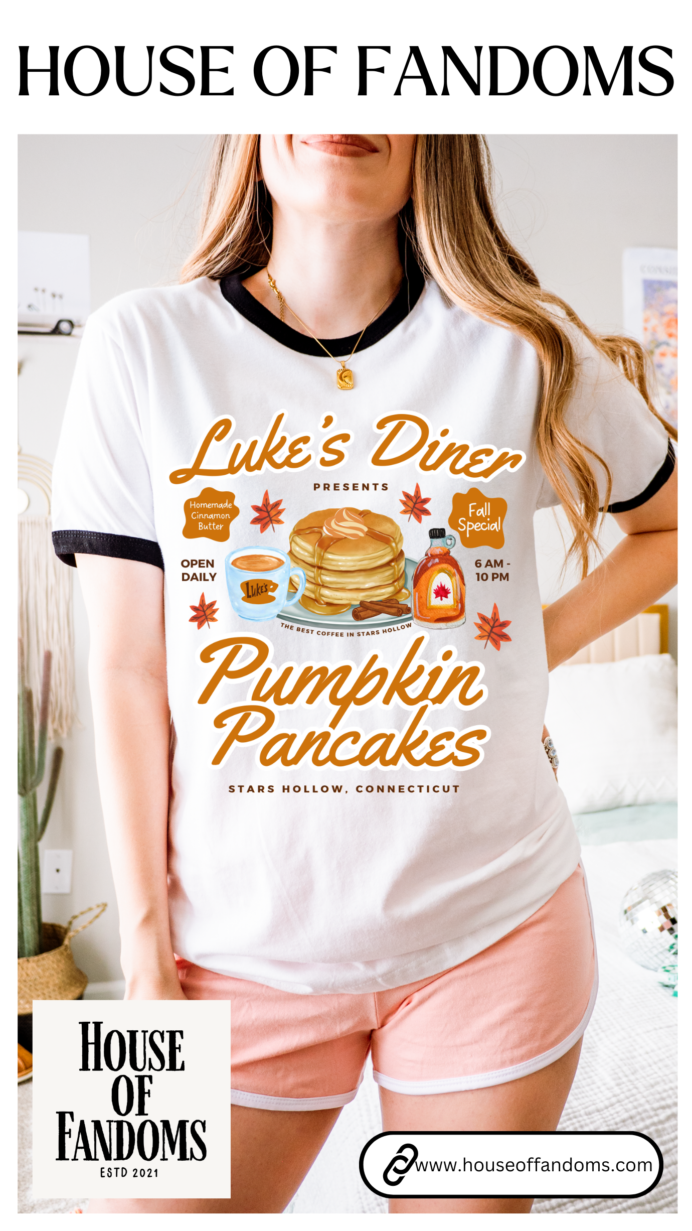 Gilmore Girls Shirt - Luke’s Pumpkin Pancakes