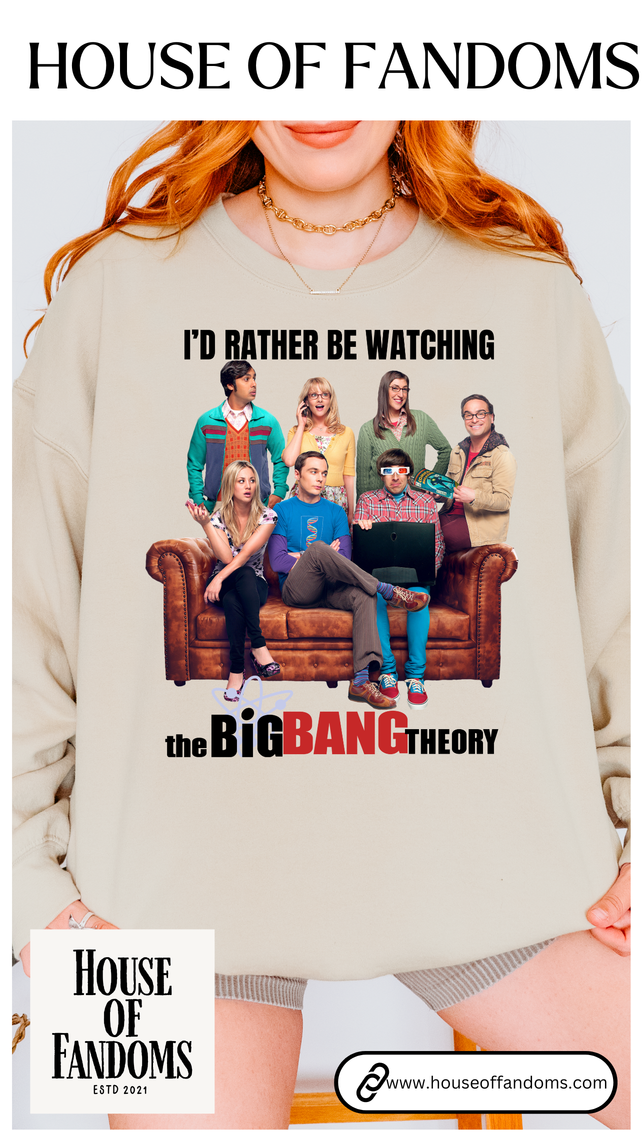 Big Bang Theory TV Show Sweatshirt