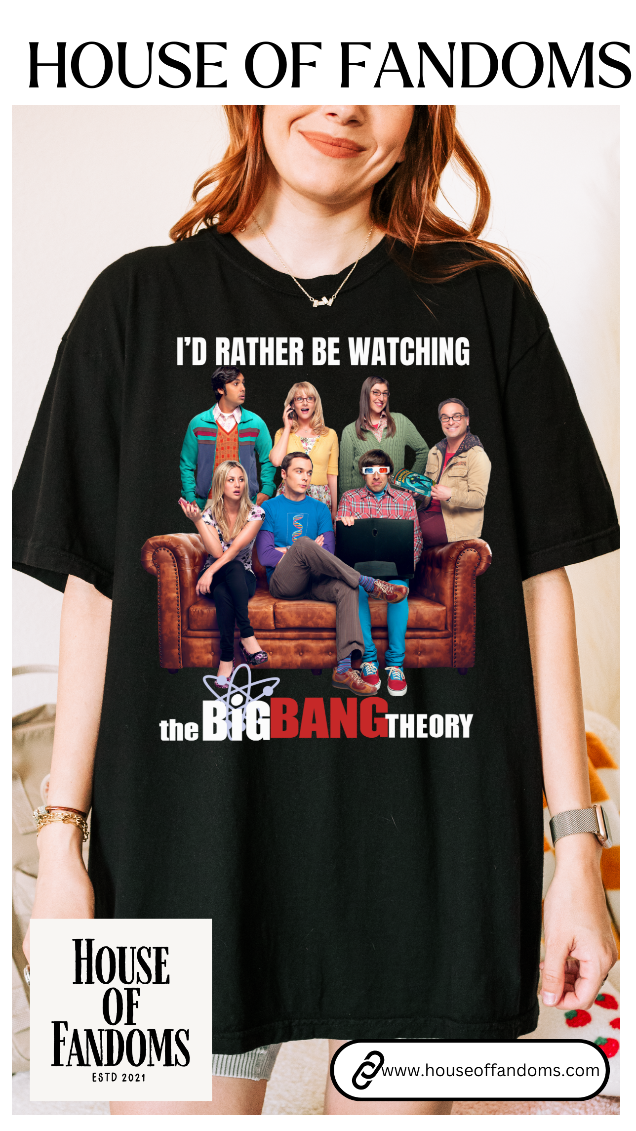 Comfort Colors® Big Bang Theory TV Show Shirt