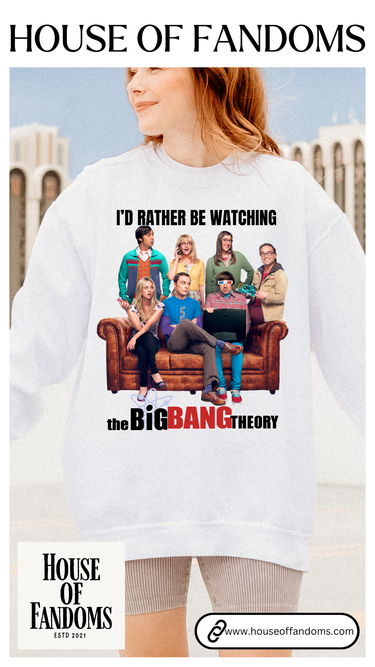 Comfort Colors® Big Bang Theory TV Show Sweatshirt