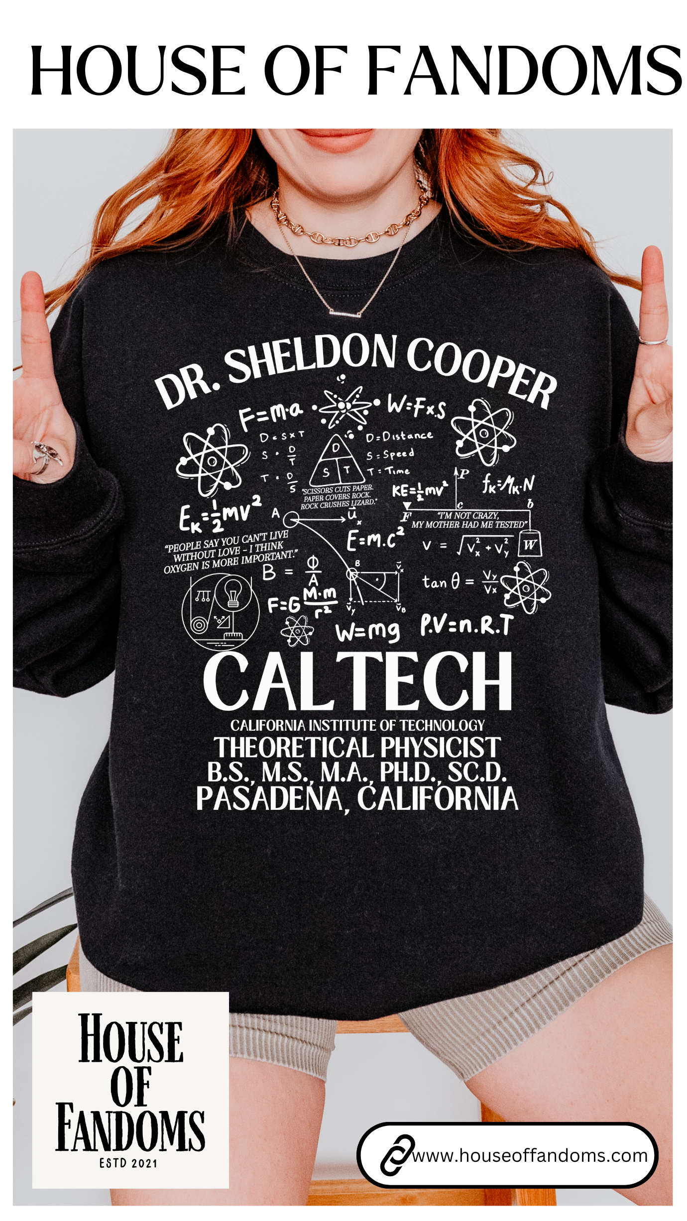 Big Bang Theory TV Show Sweatshirt