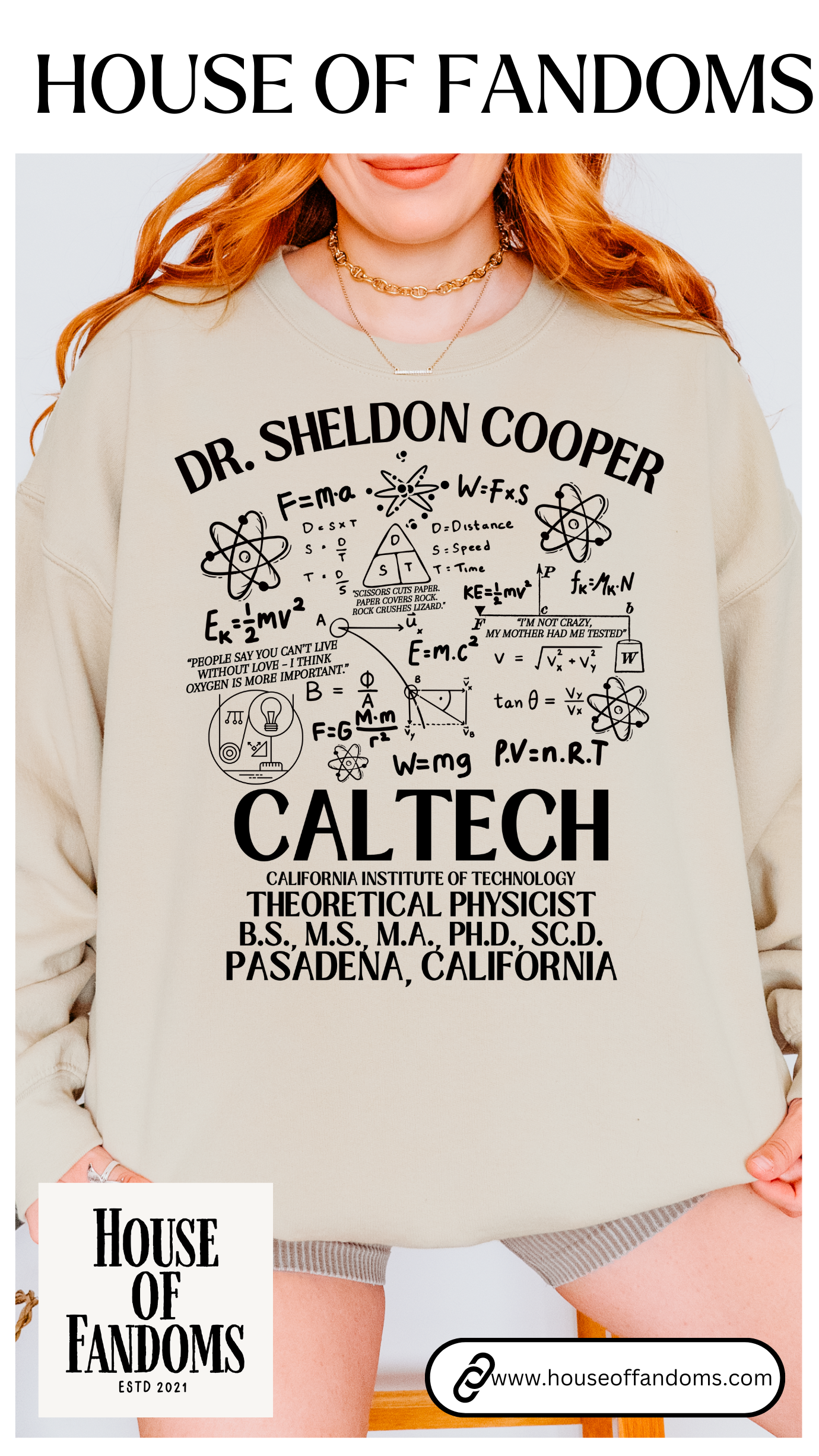 Big Bang Theory TV Show Sweatshirt