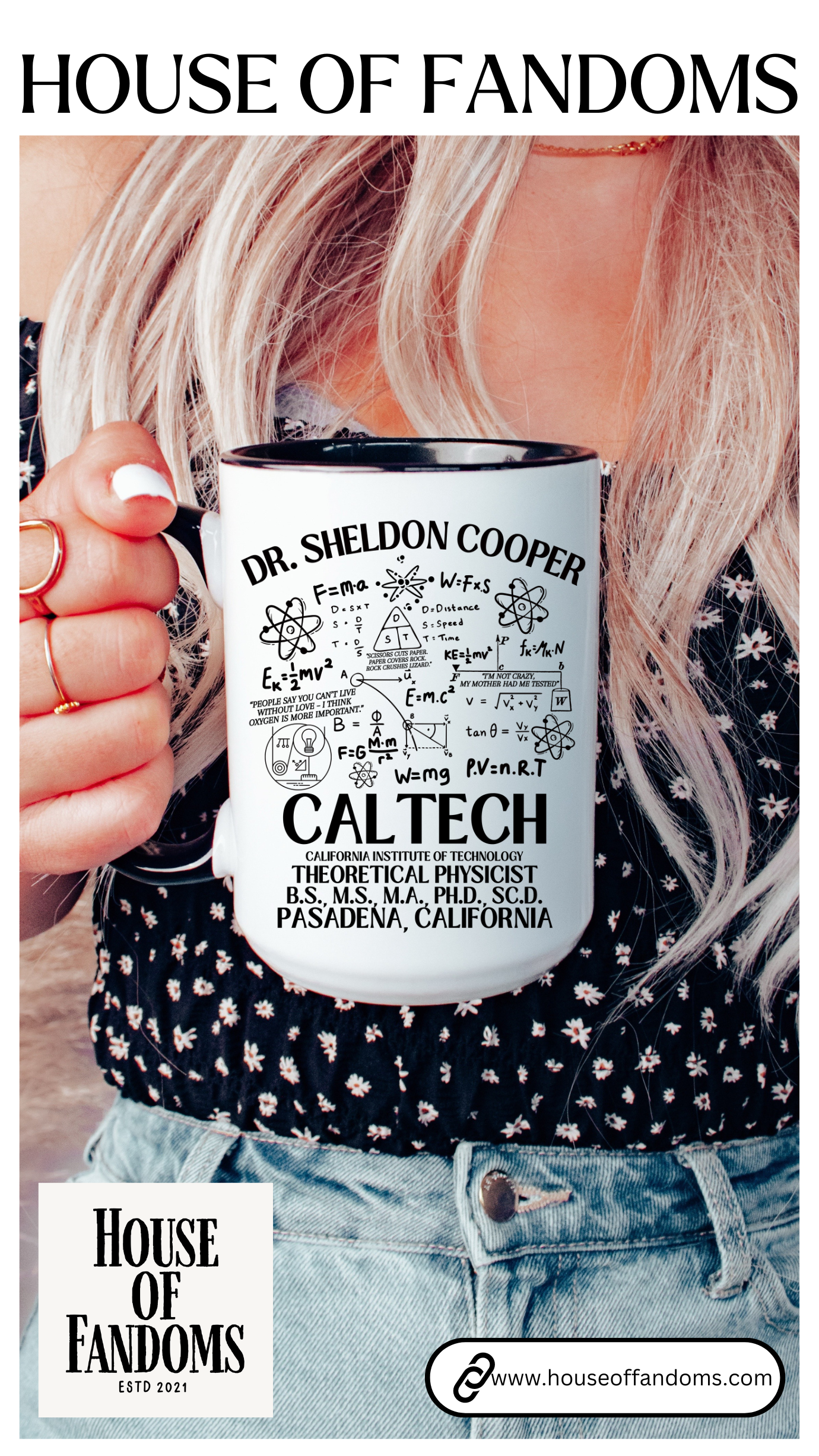 Big Bang Theory TV Show Coffee Mug Colored Handle 11 oz or 15 oz