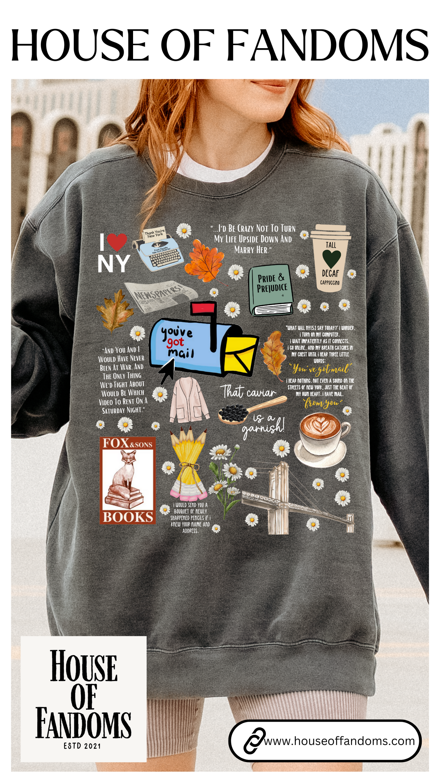 Comfort Colors® Youve Got Mail Movie Sweatshirt