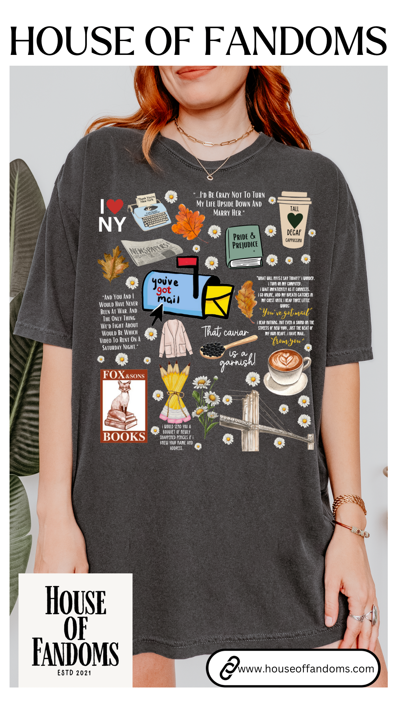 Comfort Colors® Youve Got Mail Movie Shirt