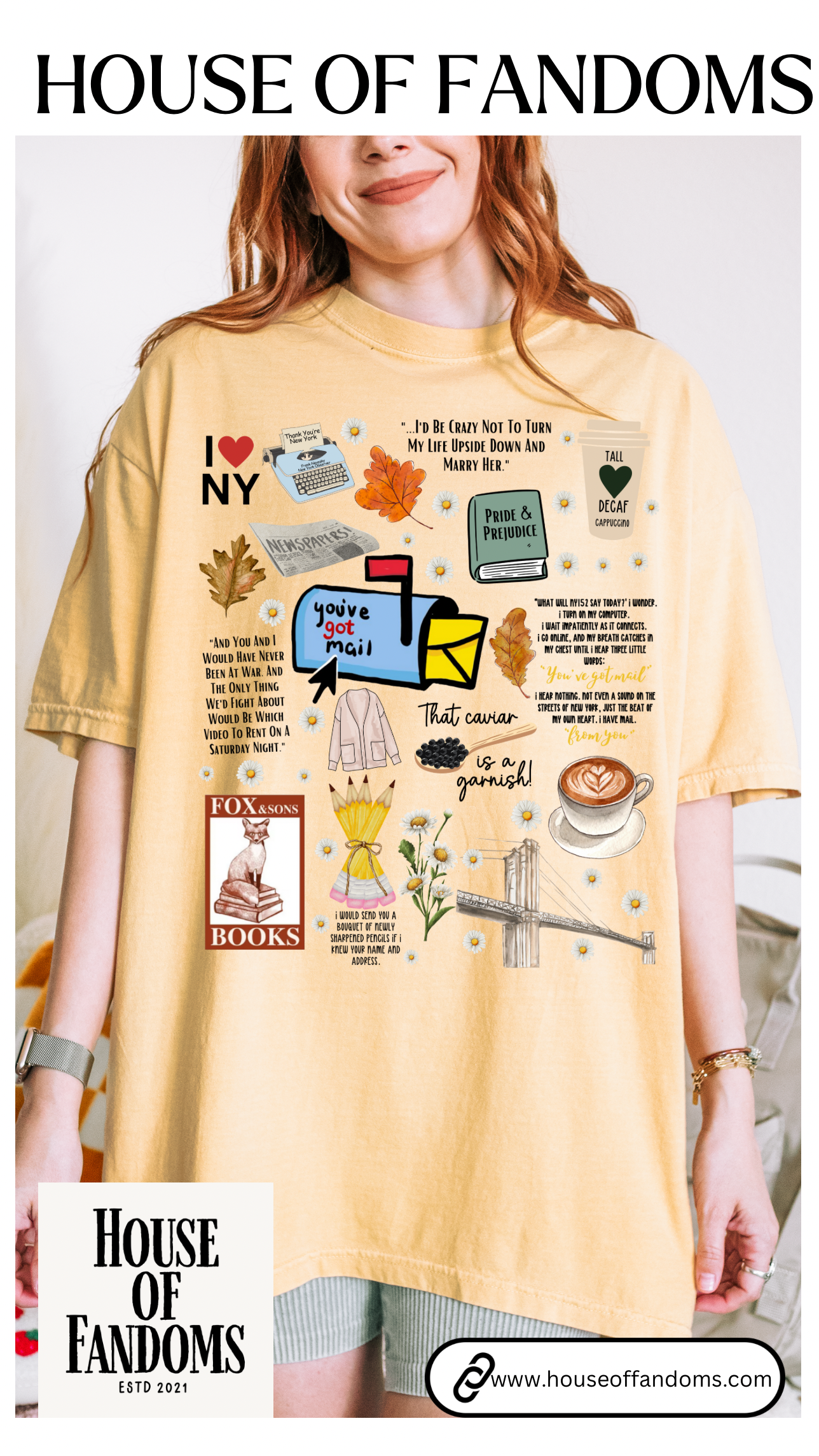 Comfort Colors® Youve Got Mail Movie Shirt