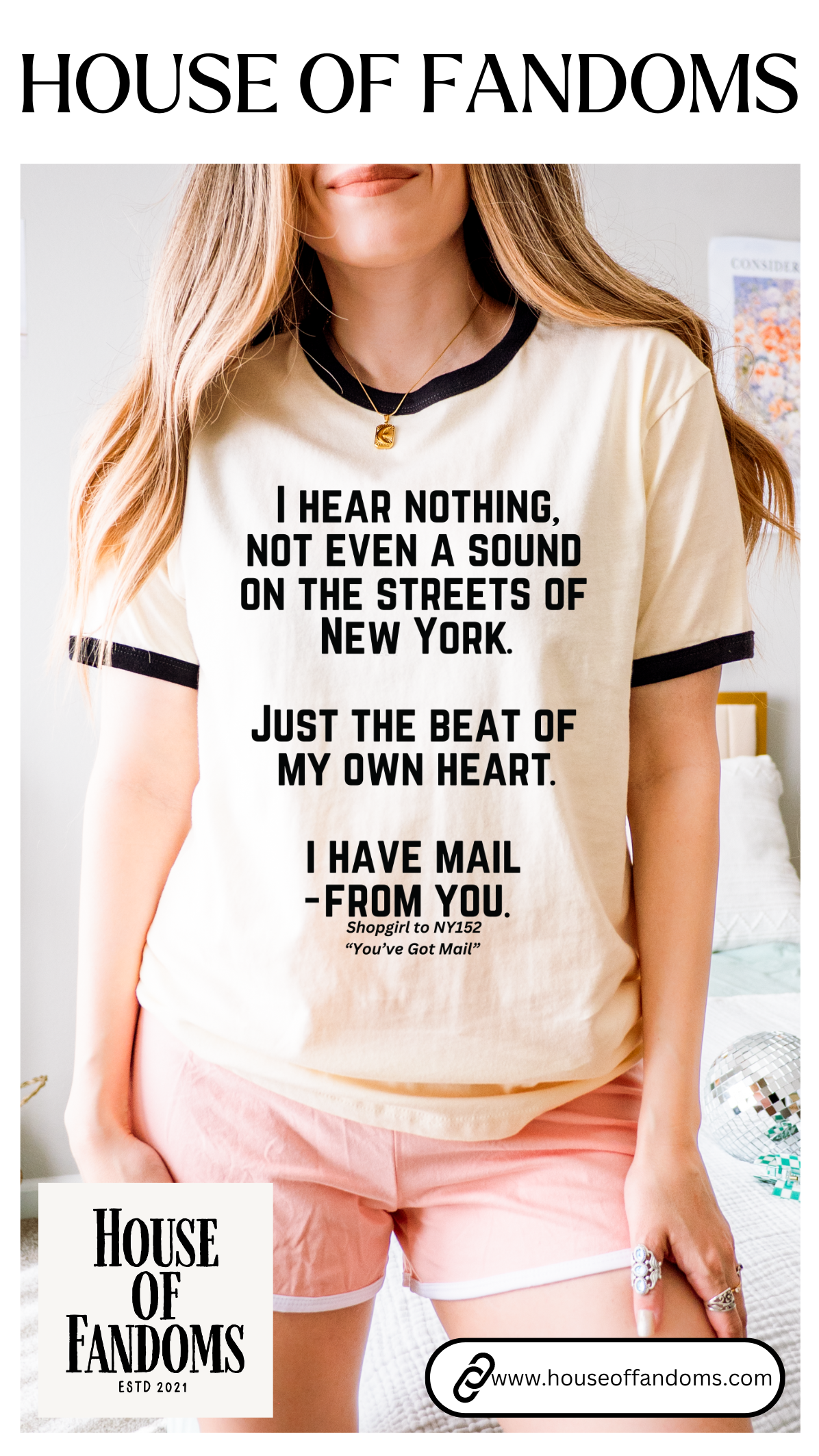 Youve Got Mail Shirt Quote Shirt Romcom Movies Nora Ephron 90s New York Nostalgia