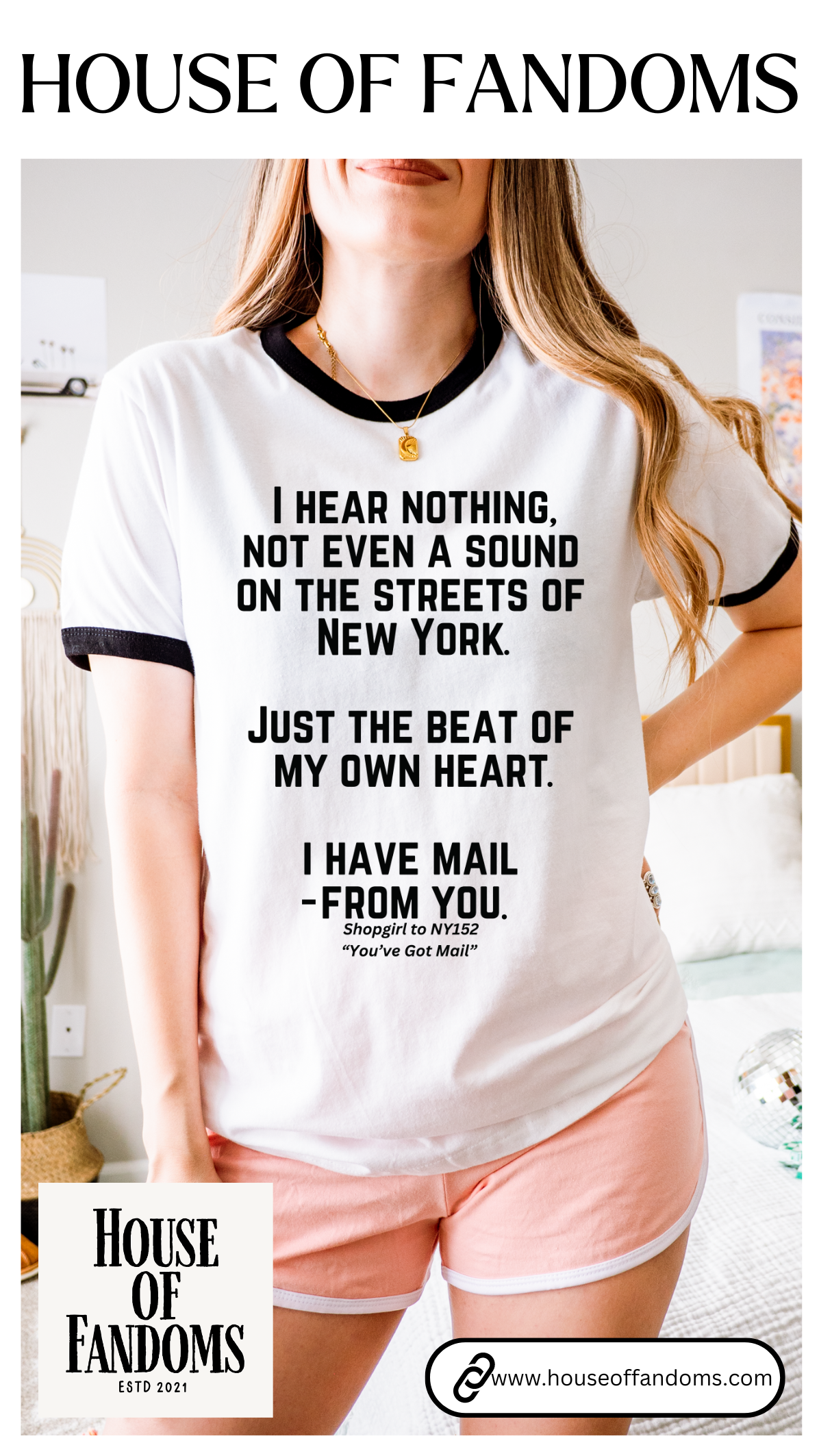 Youve Got Mail Shirt Quote Shirt Romcom Movies Nora Ephron 90s New York Nostalgia