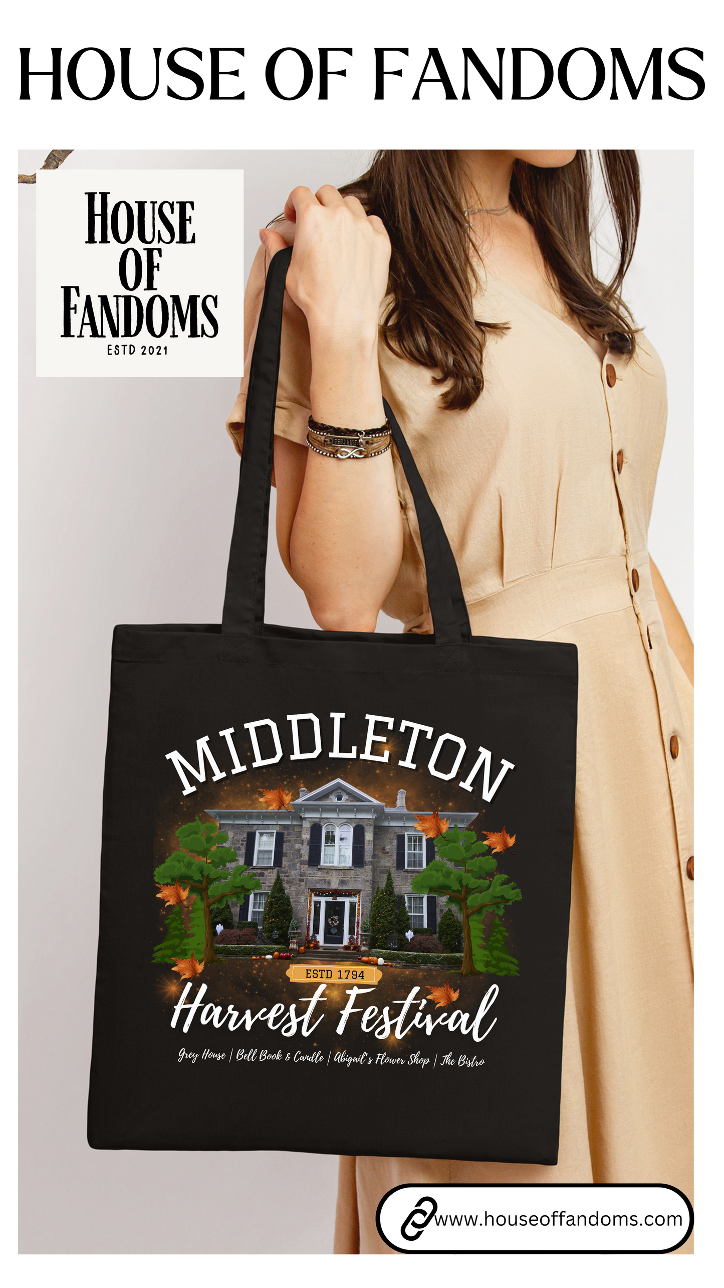 The Good Witch TV Show Tote Bag - Middleton Harvest Festival