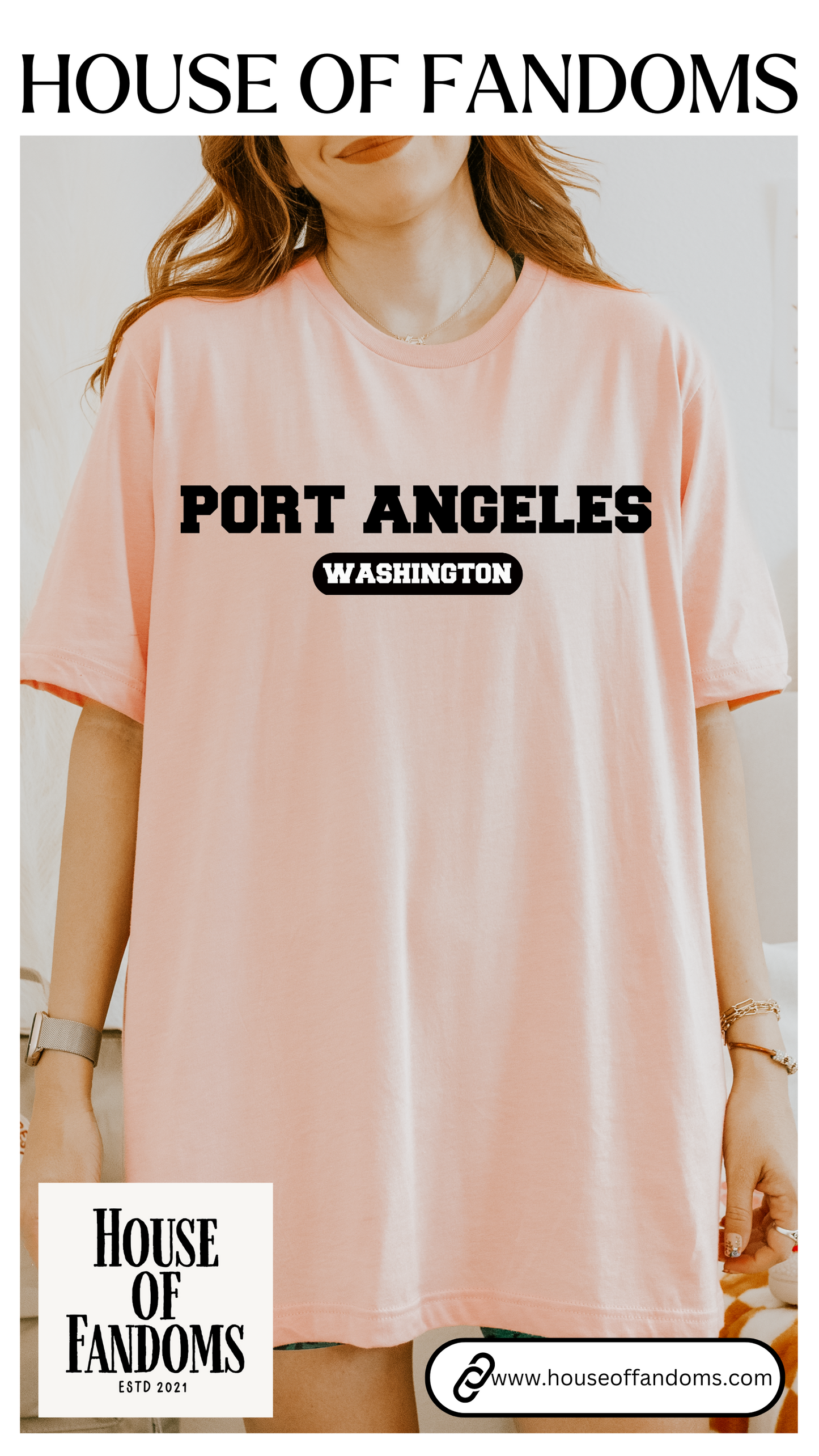 Twilight Saga Movie Book Shirt - Port Angeles