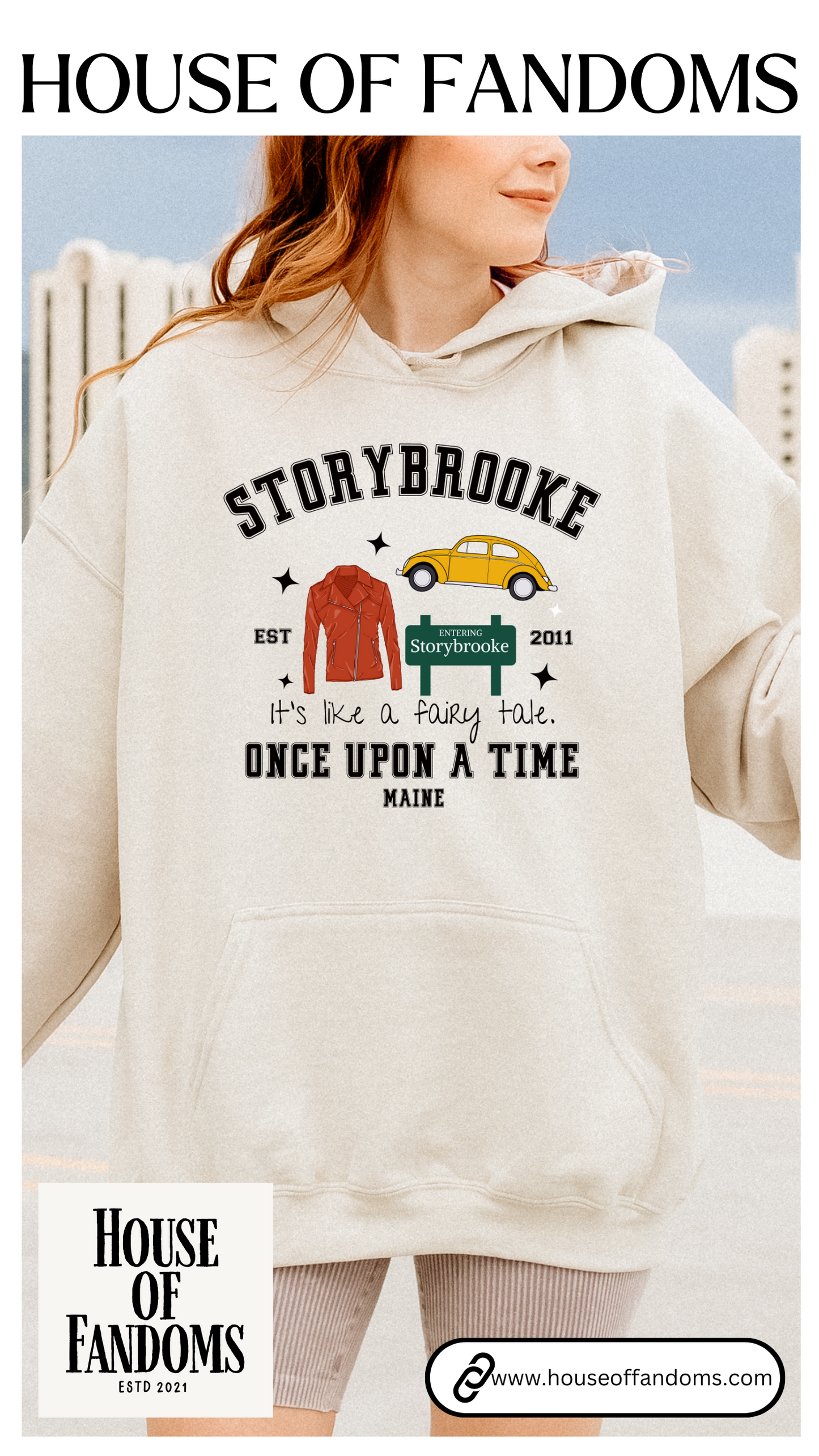 Once Upon A Time TV Show Hoodie - Storybrooke