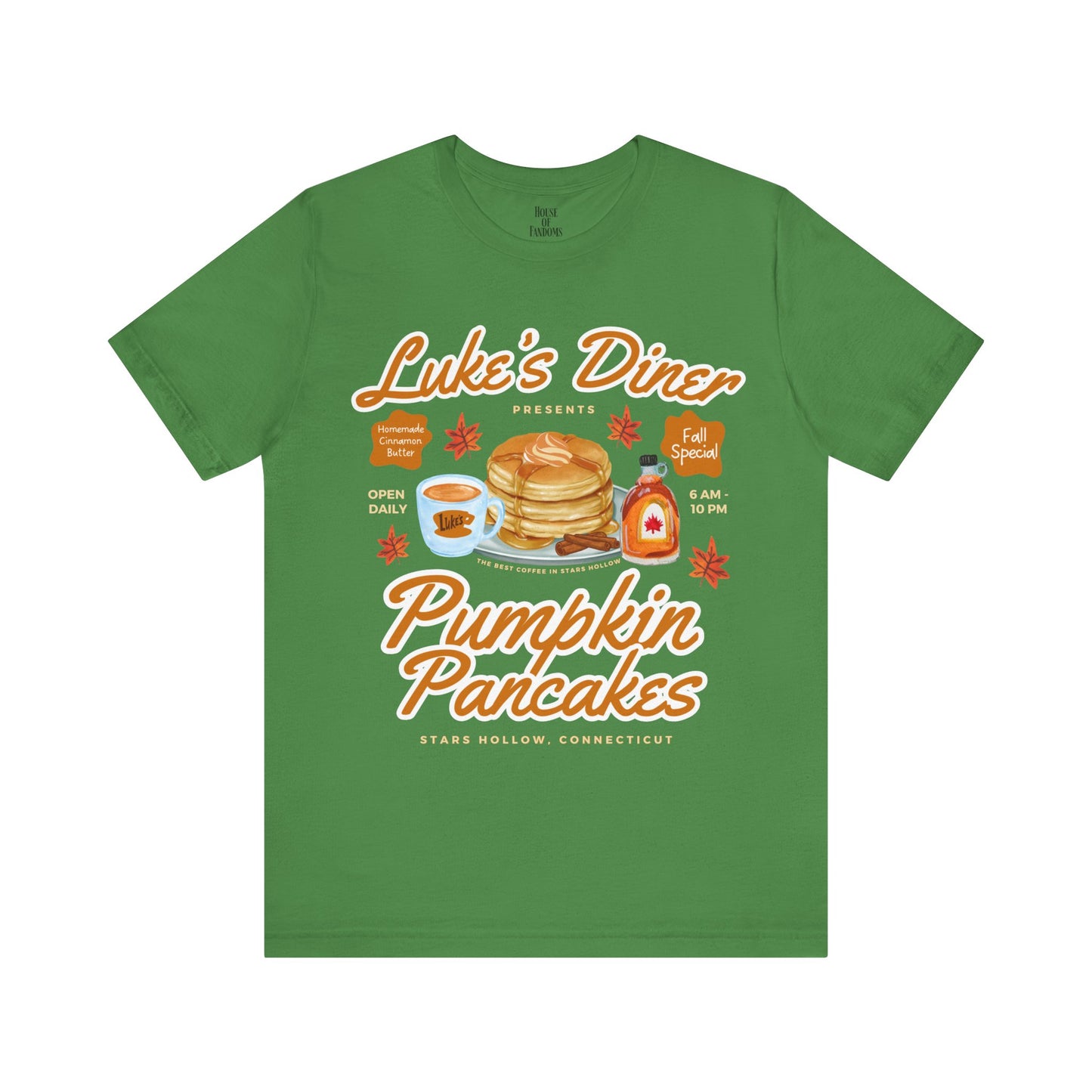Gilmore Girls TV Show Shirt - Luke’s Diner Pumpkin Pancakes