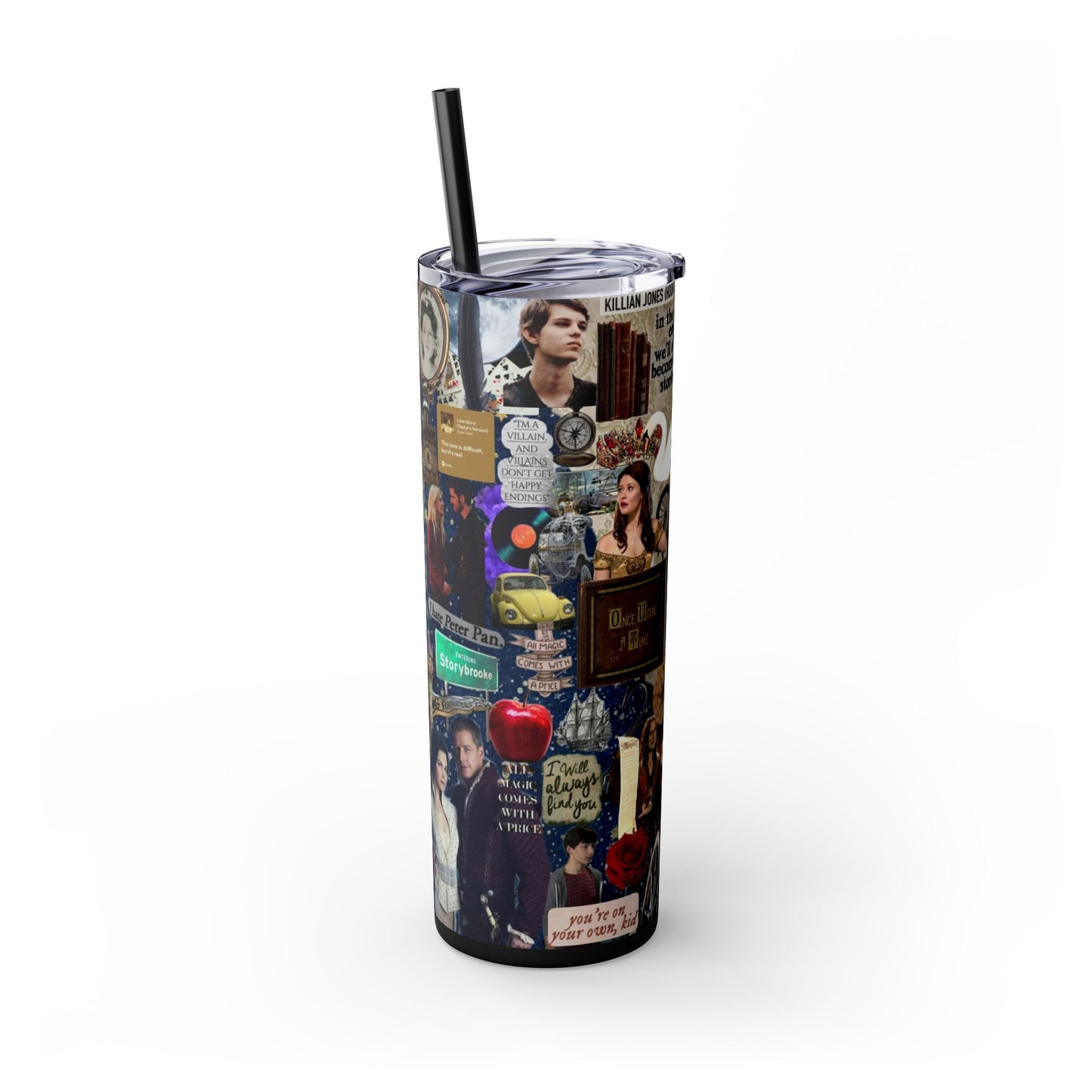 Once Upon a Time TV Show Skinny Tumbler