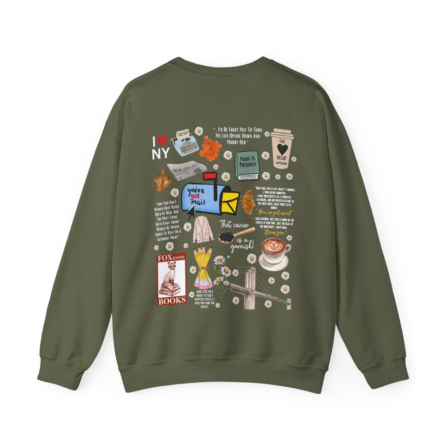 You've Got Mail Movie 2 Sided Sweatshirt