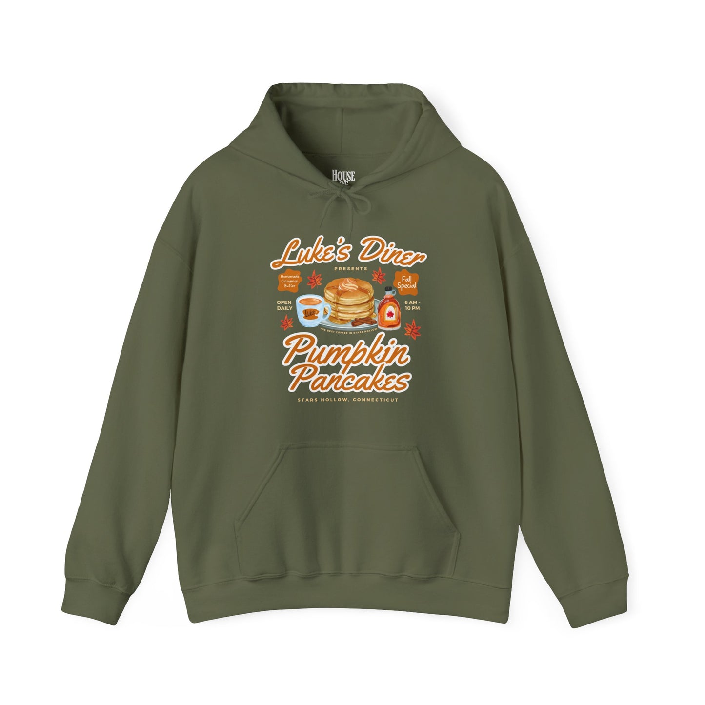Gilmore Girls TV Show Hoodie - Luke’s Diner Pumpkin Pancakes