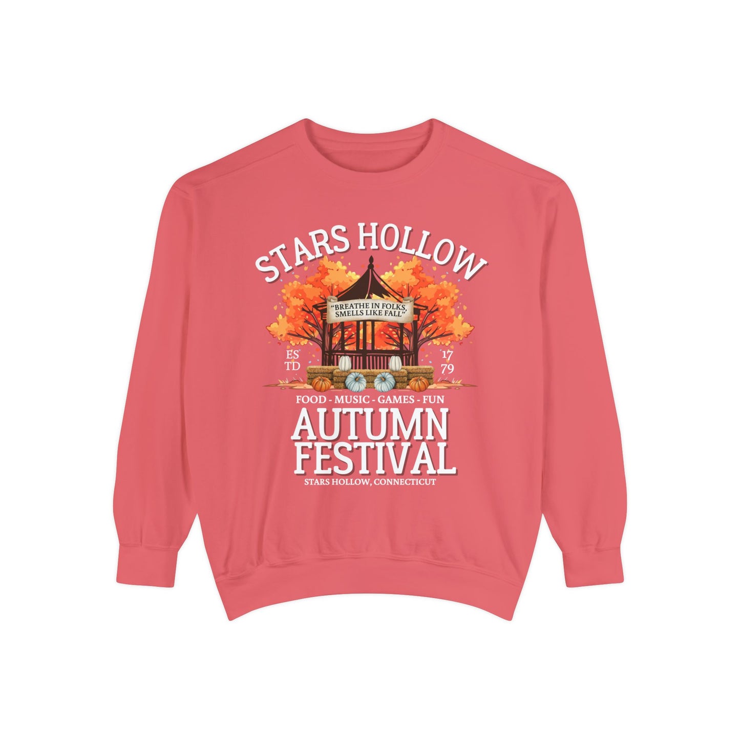 Comfort Colors® Gilmore Girls TV Show Sweatshirt - Stars Hollow Autumn Festival