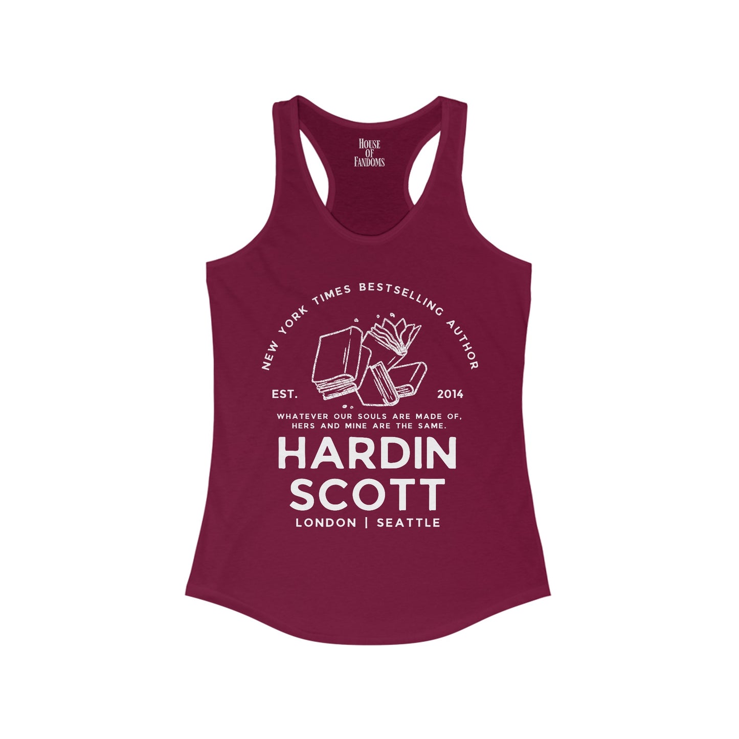 After Series Book Shirt Tank - Hardin Scott