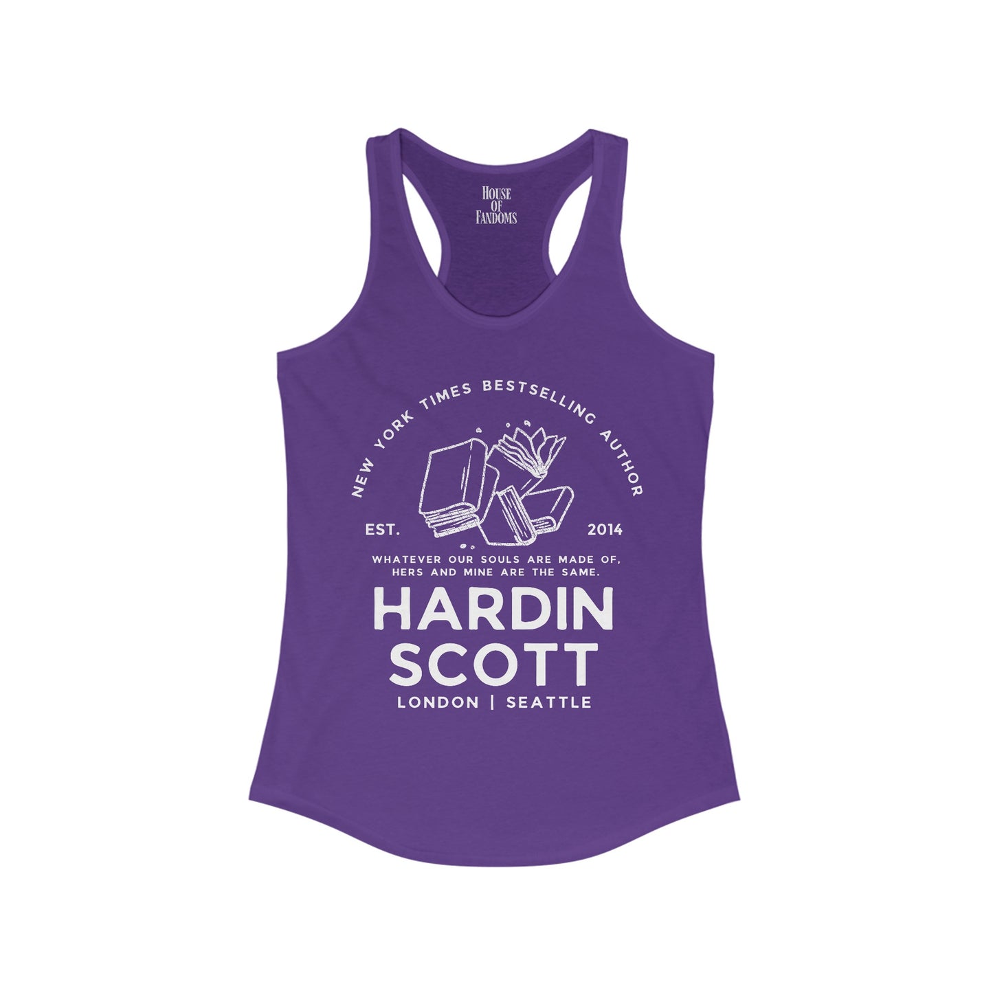 After Series Book Shirt Tank - Hardin Scott
