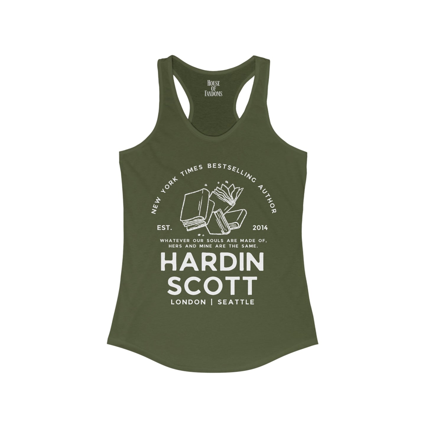After Series Book Shirt Tank - Hardin Scott