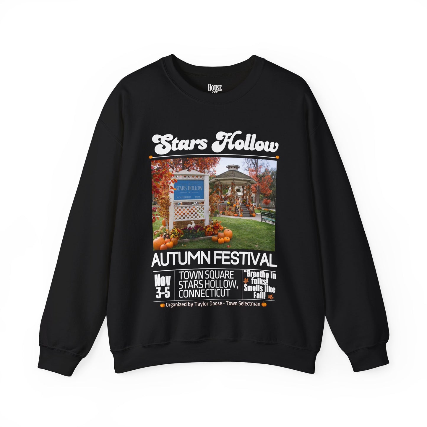 Gilmore Girls TV Show Sweatshirt - Stars Hollow Autumn Festival