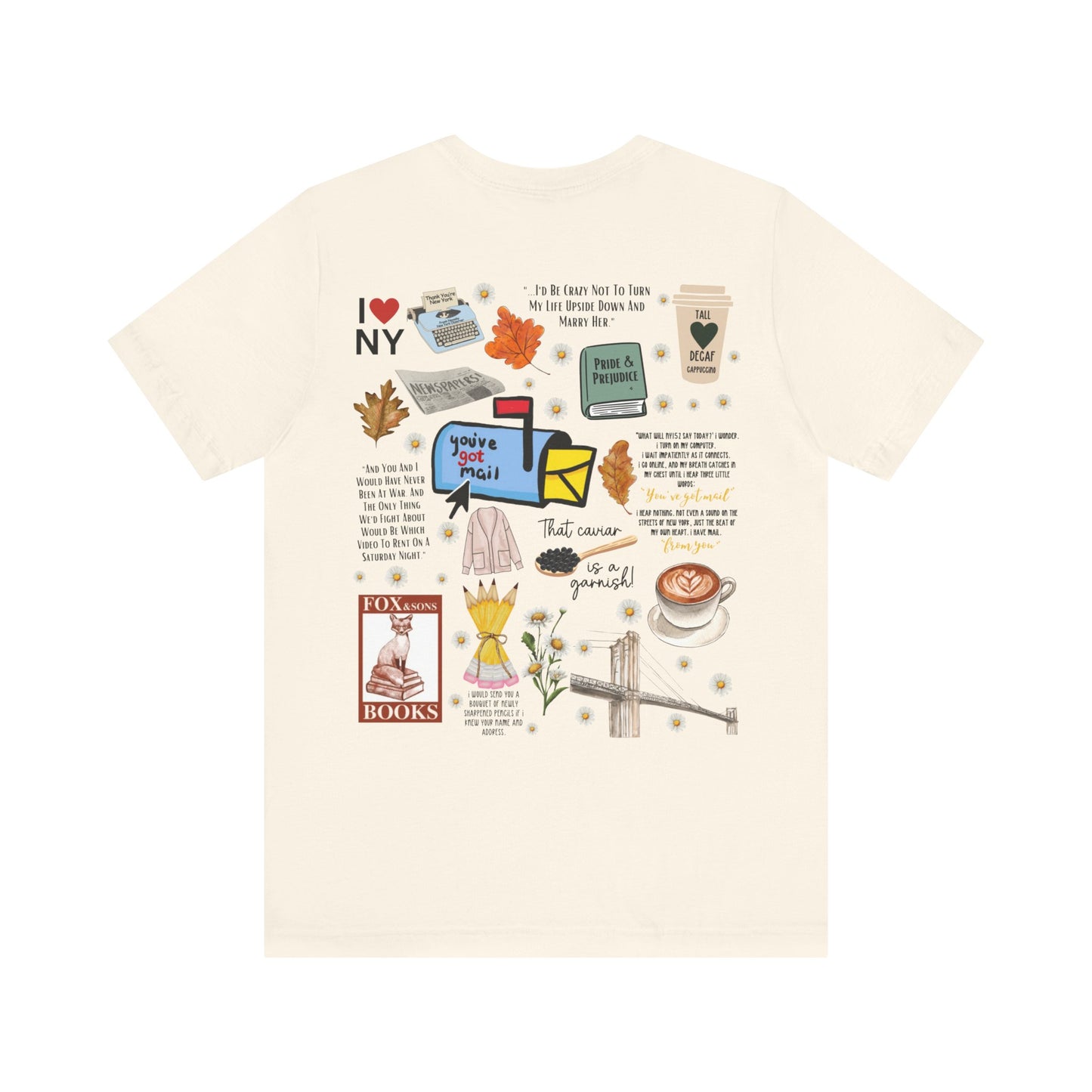 You've Got Mail Movie 2 Sided Shirt