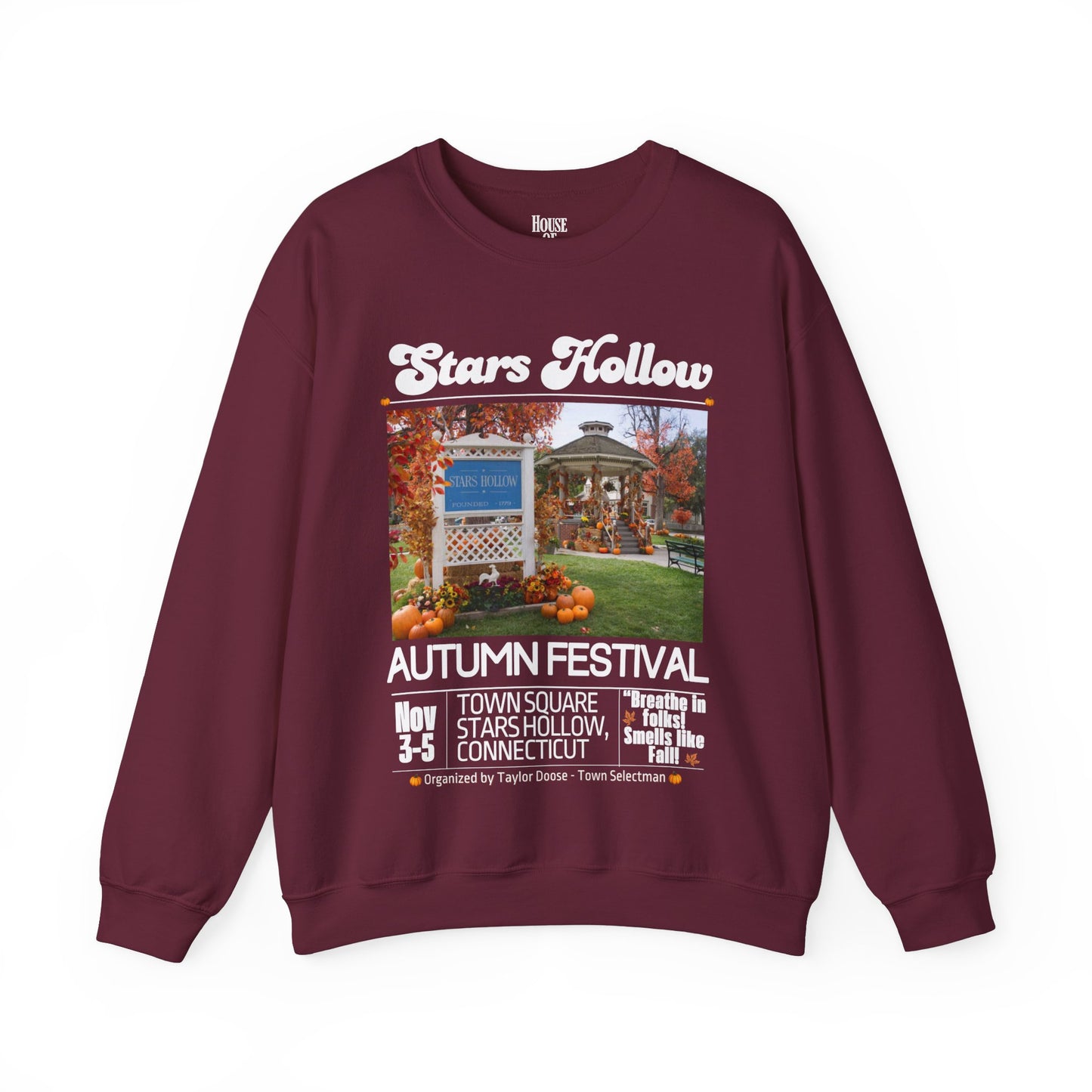 Gilmore Girls TV Show Sweatshirt - Stars Hollow Autumn Festival
