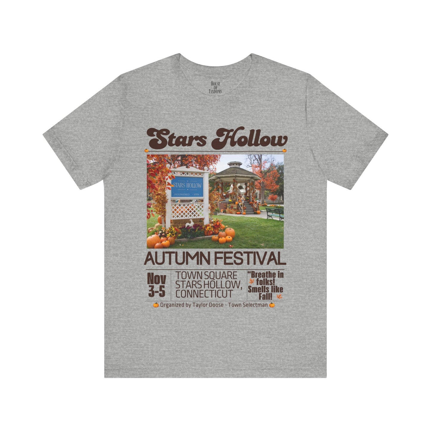 Gilmore Girls TV Show Shirt - Stars Hollow Autumn Festival