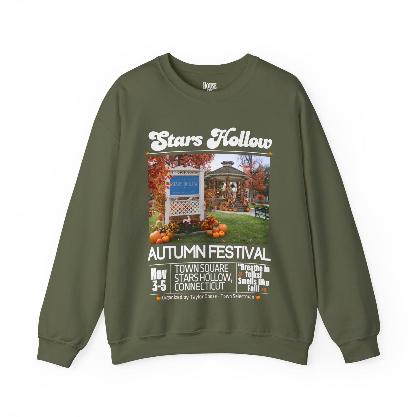 Gilmore Girls TV Show Sweatshirt - Stars Hollow Autumn Festival