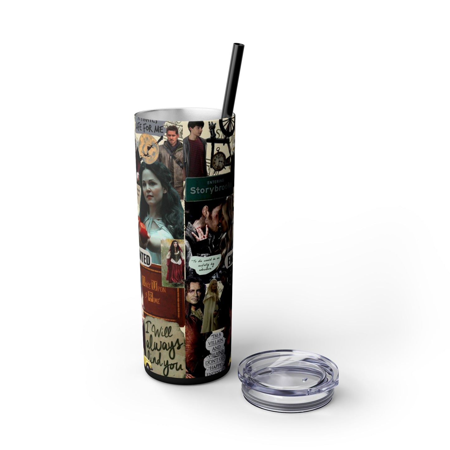 Once Upon a Time TV Show Skinny Tumbler