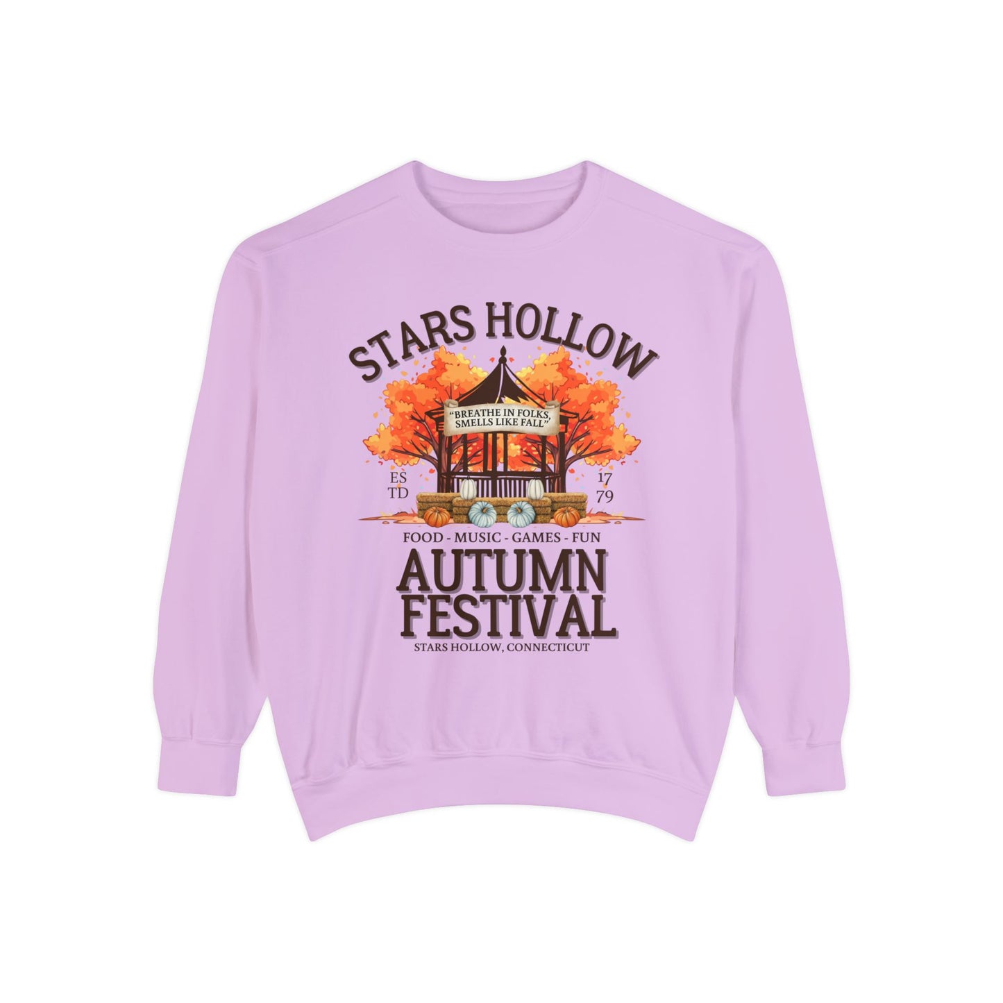 Comfort Colors® Gilmore Girls TV Show Sweatshirt - Stars Hollow Autumn Festival