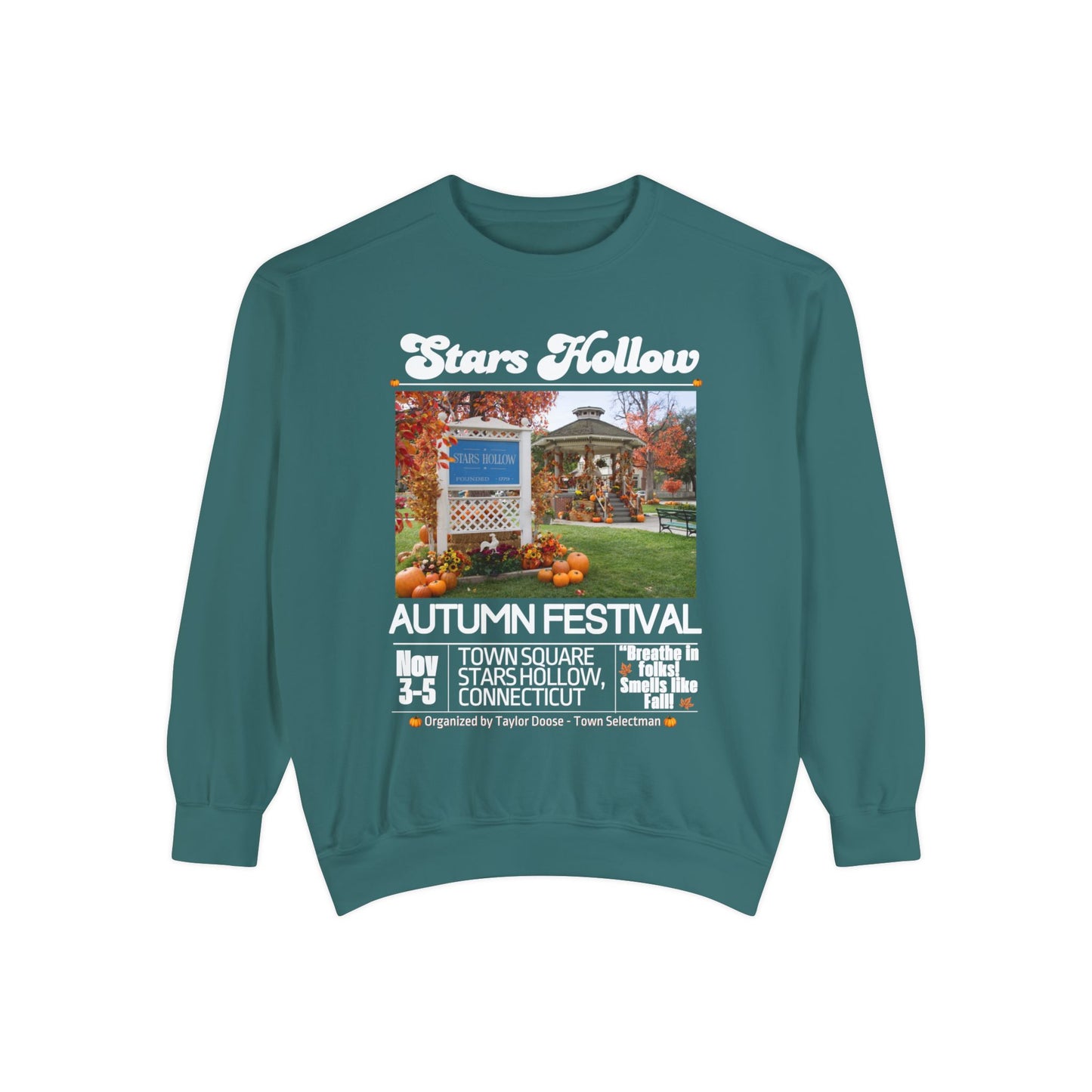 Comfort Colors® Gilmore Girls TV Show Sweatshirt - Stars Hollow Autumn Festival