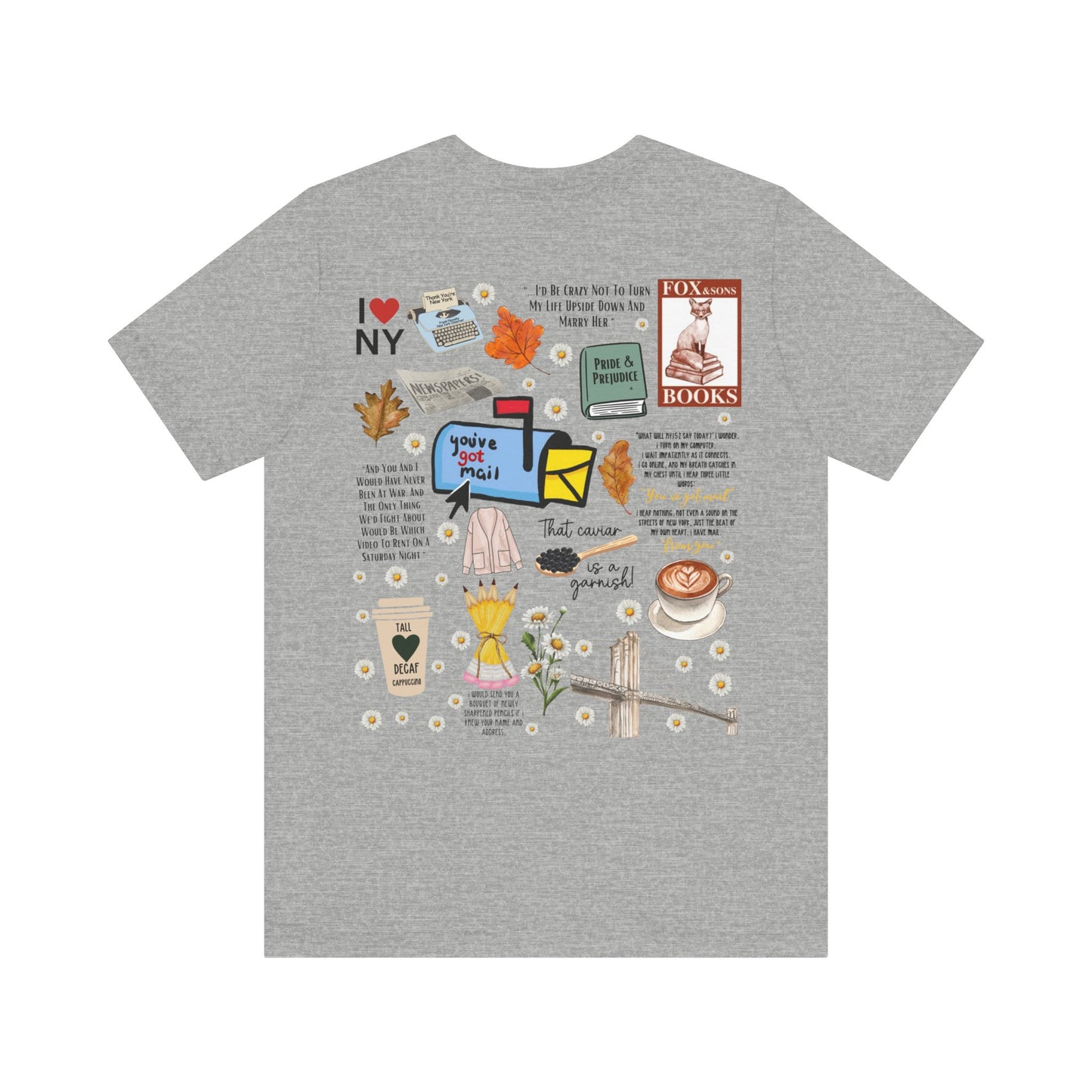 You've Got Mail Movie 2 Sided Shirt