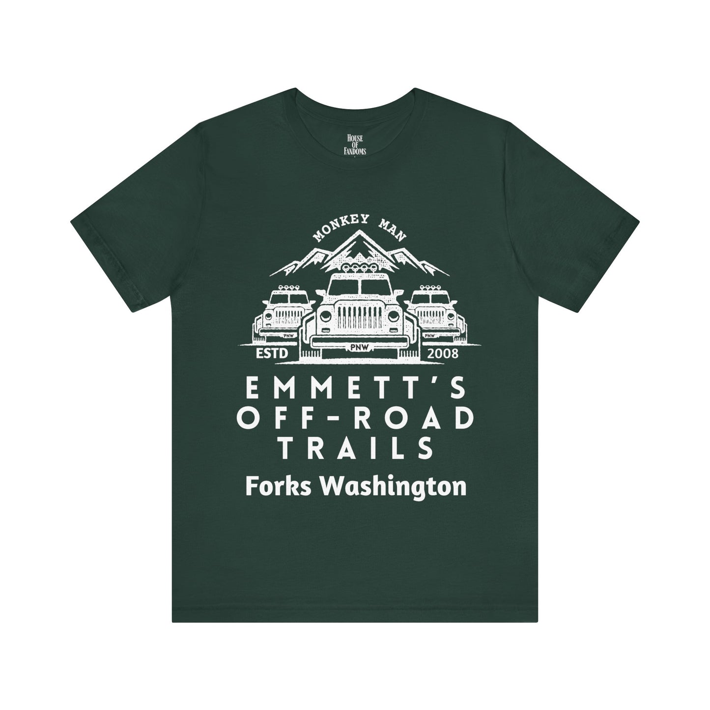Twilight Saga Movie Book Shirt - Emmett Cullen