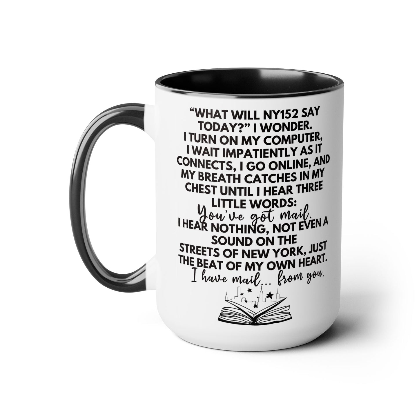 You've Got Mail Movie Coffee Mug Colored Mug 15 oz