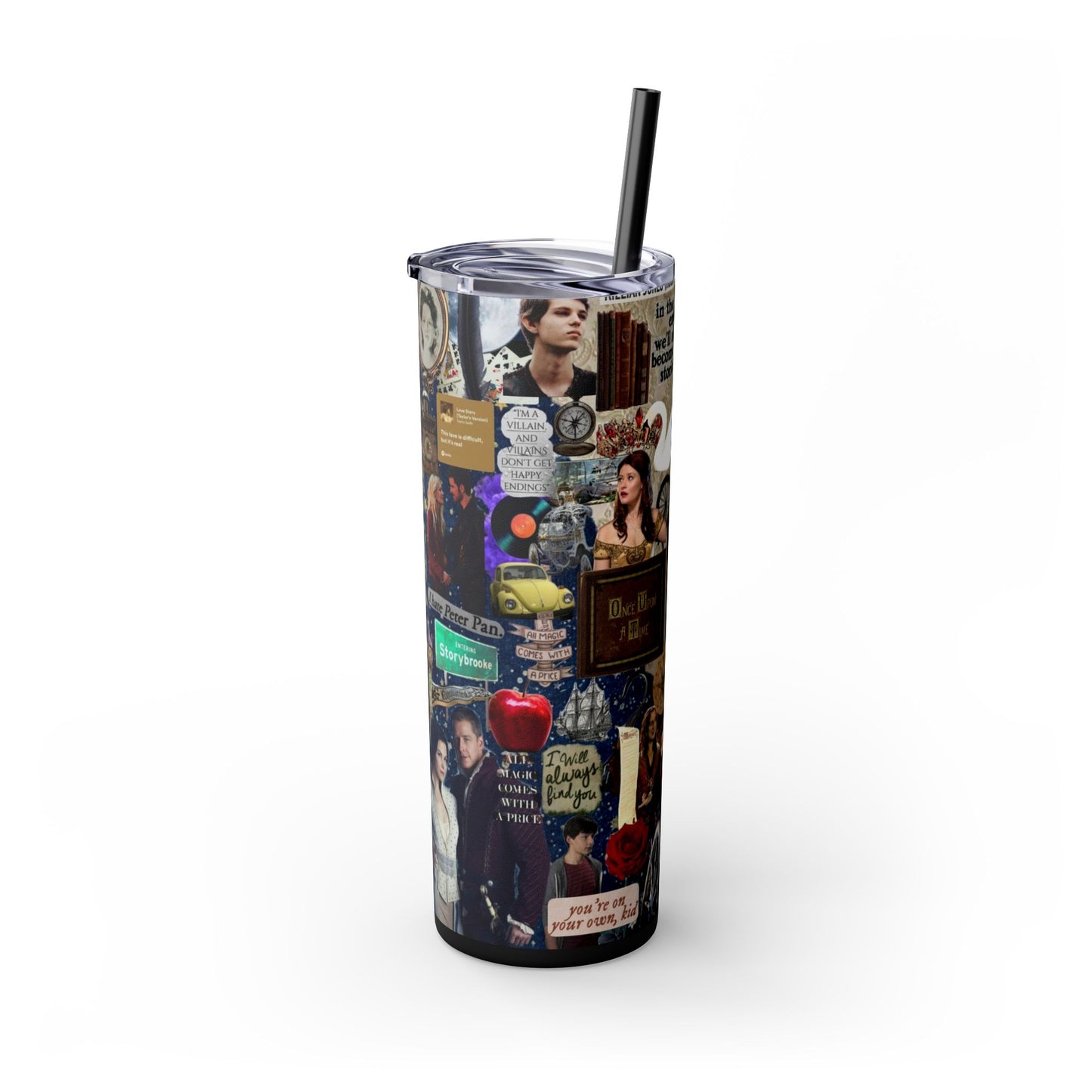 Once Upon a Time TV Show Skinny Tumbler