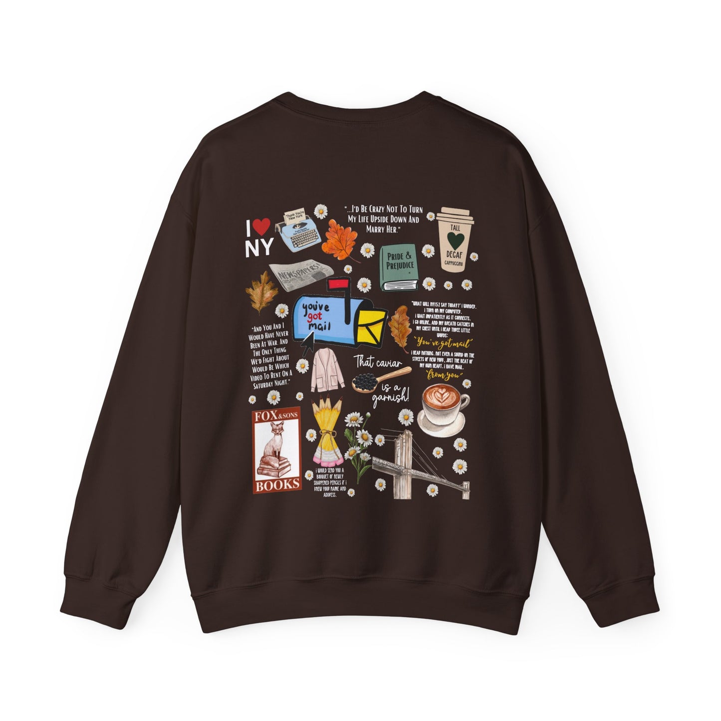 You've Got Mail Movie 2 Sided Sweatshirt