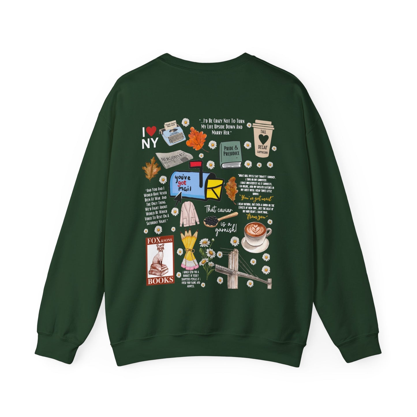 You've Got Mail Movie 2 Sided Sweatshirt