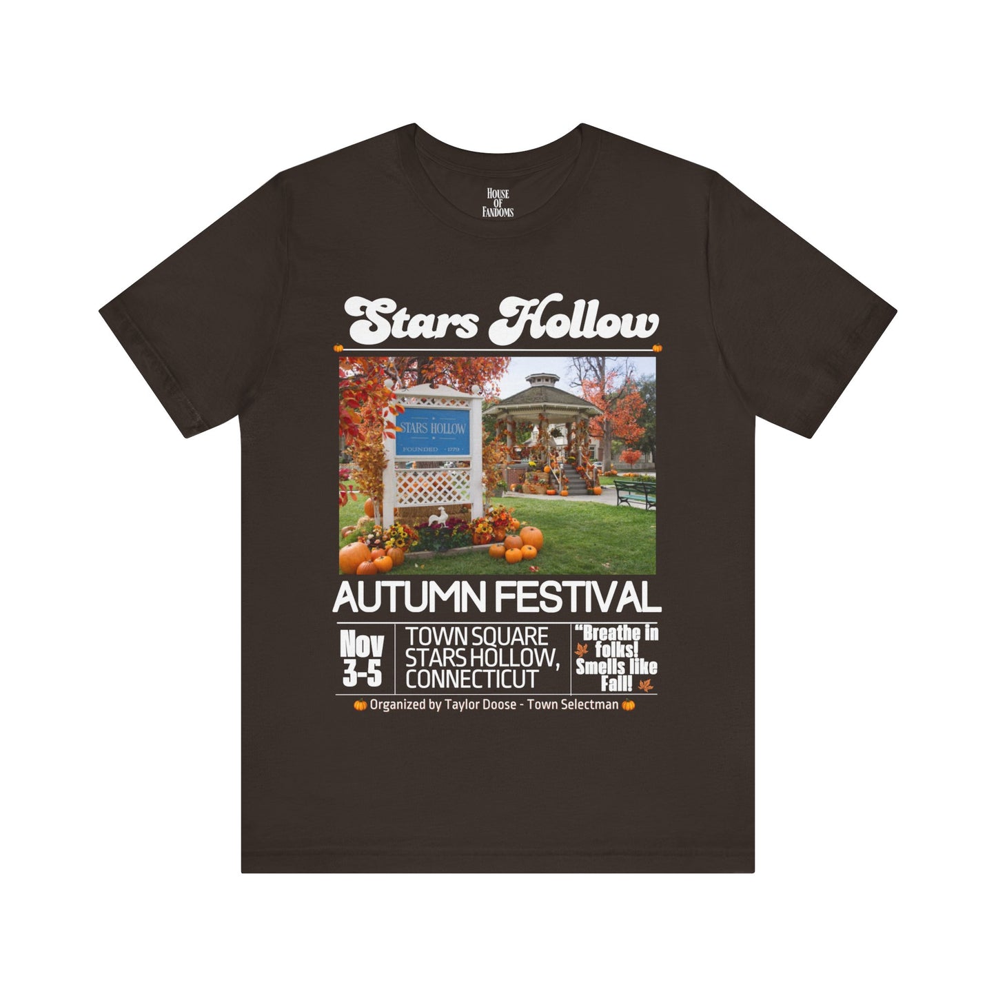 Gilmore Girls TV Show Shirt - Stars Hollow Autumn Festival