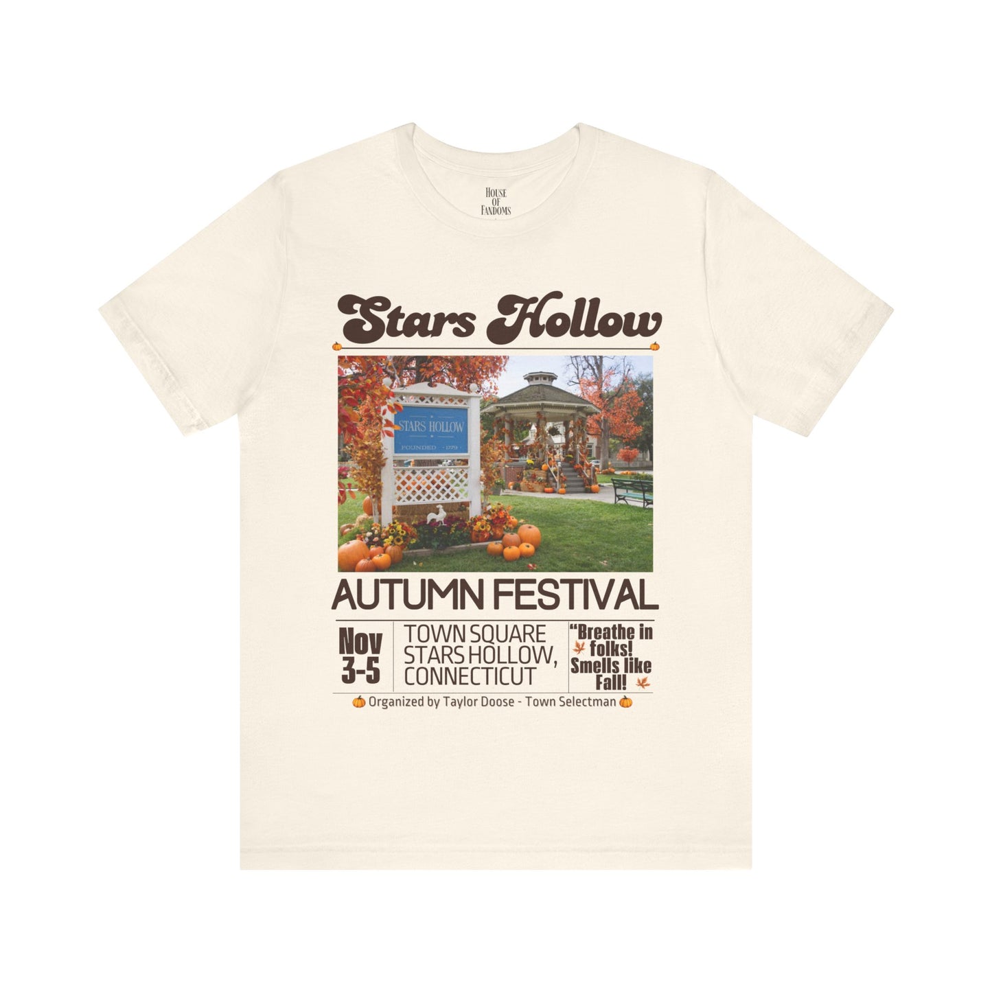 Gilmore Girls TV Show Shirt - Stars Hollow Autumn Festival