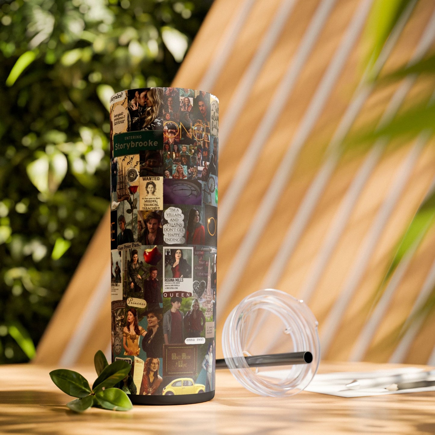 Once Upon a Time TV Show Skinny Tumbler