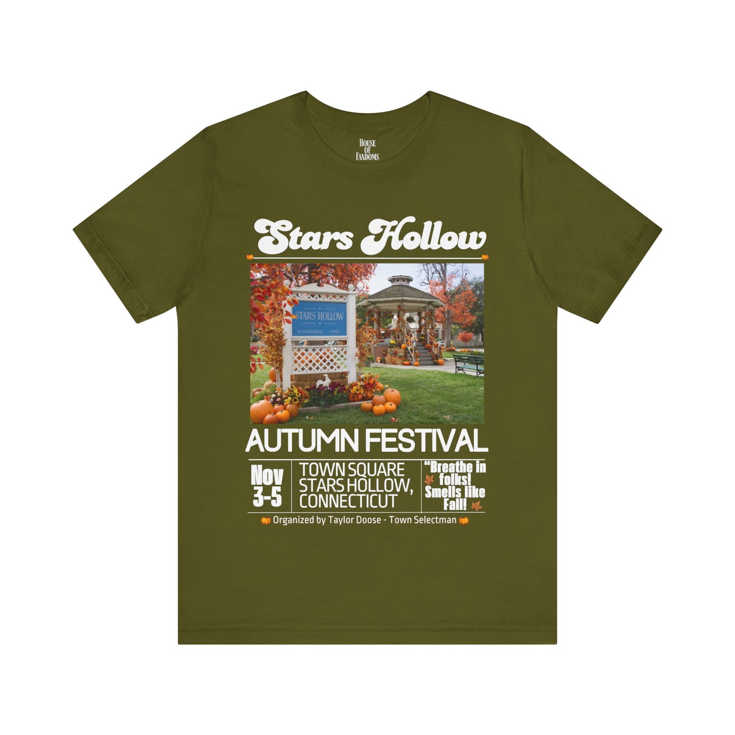 Gilmore Girls TV Show Shirt - Stars Hollow Autumn Festival