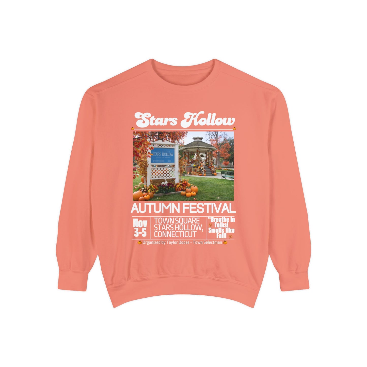 Comfort Colors® Gilmore Girls TV Show Sweatshirt - Stars Hollow Autumn Festival