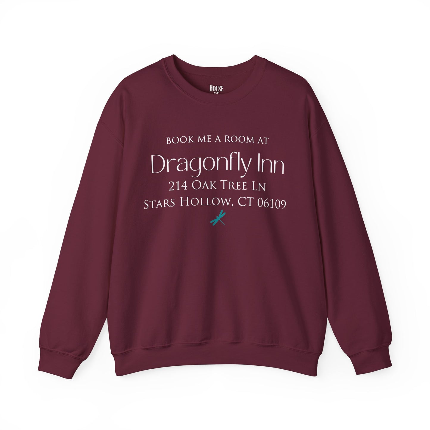 Gilmore Girls TV Show Sweatshirt - Book me a Room at the Dragonfly Inn at Stars Hollow