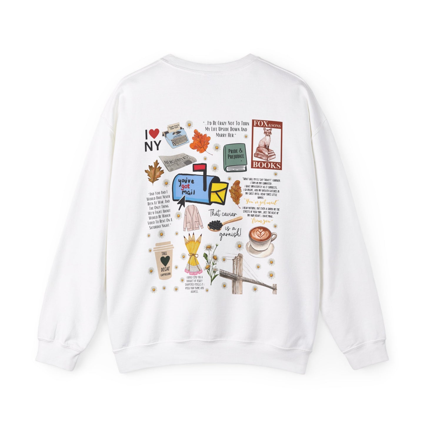 You've Got Mail Movie 2 Sided Sweatshirt
