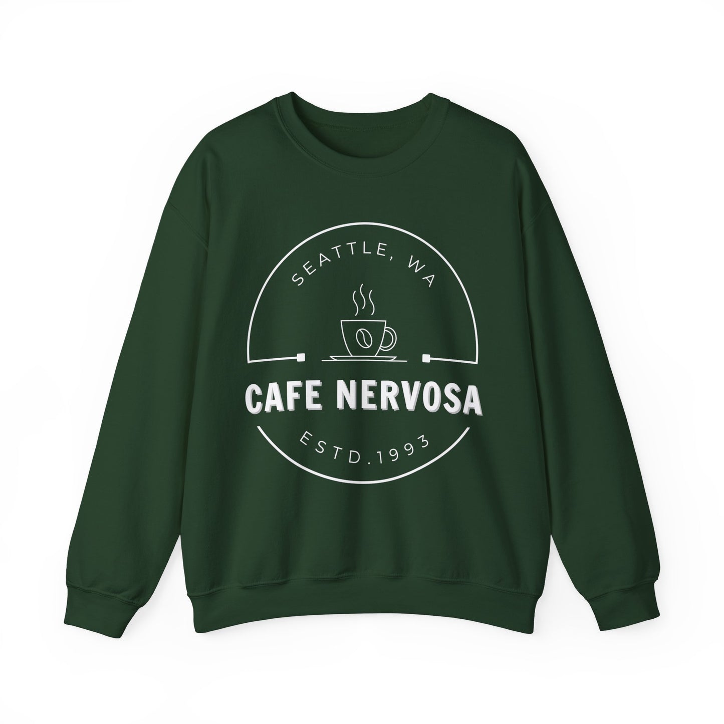 Cafe Nervosa Frasier TV Show Sweatshirt