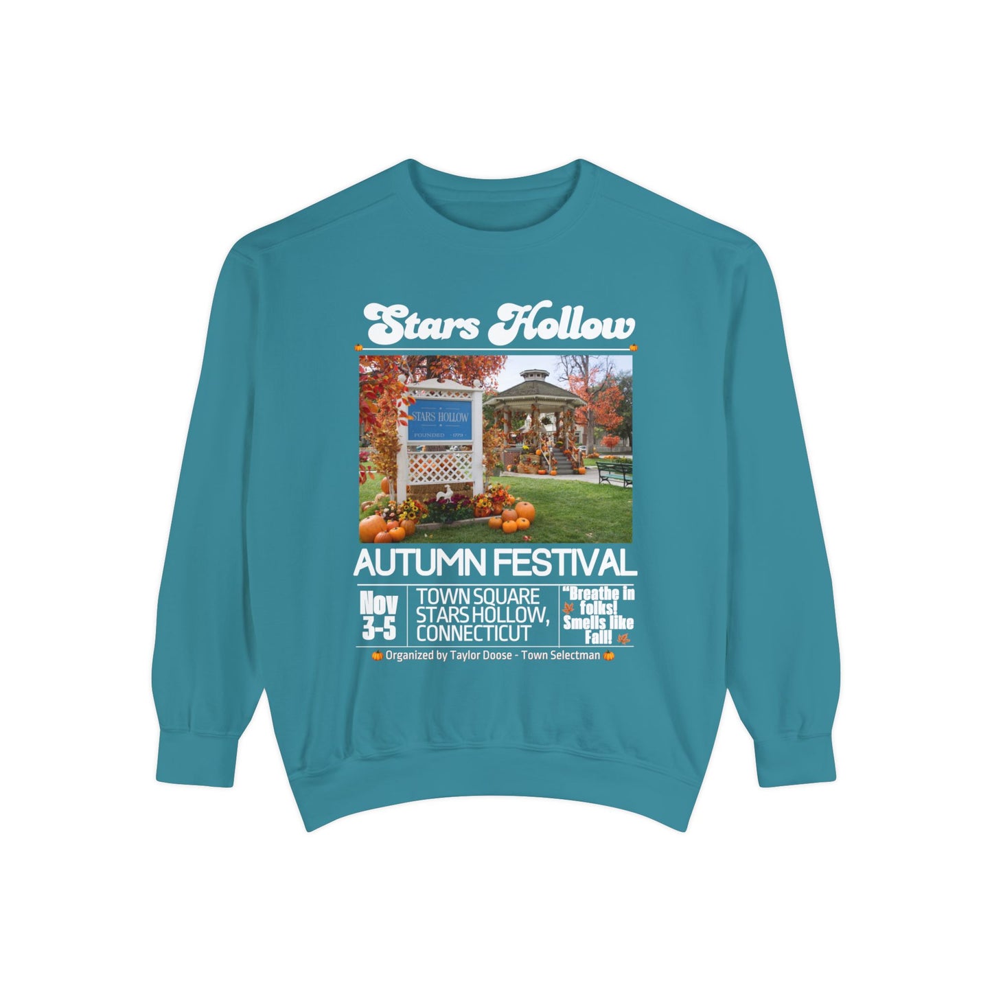 Comfort Colors® Gilmore Girls TV Show Sweatshirt - Stars Hollow Autumn Festival