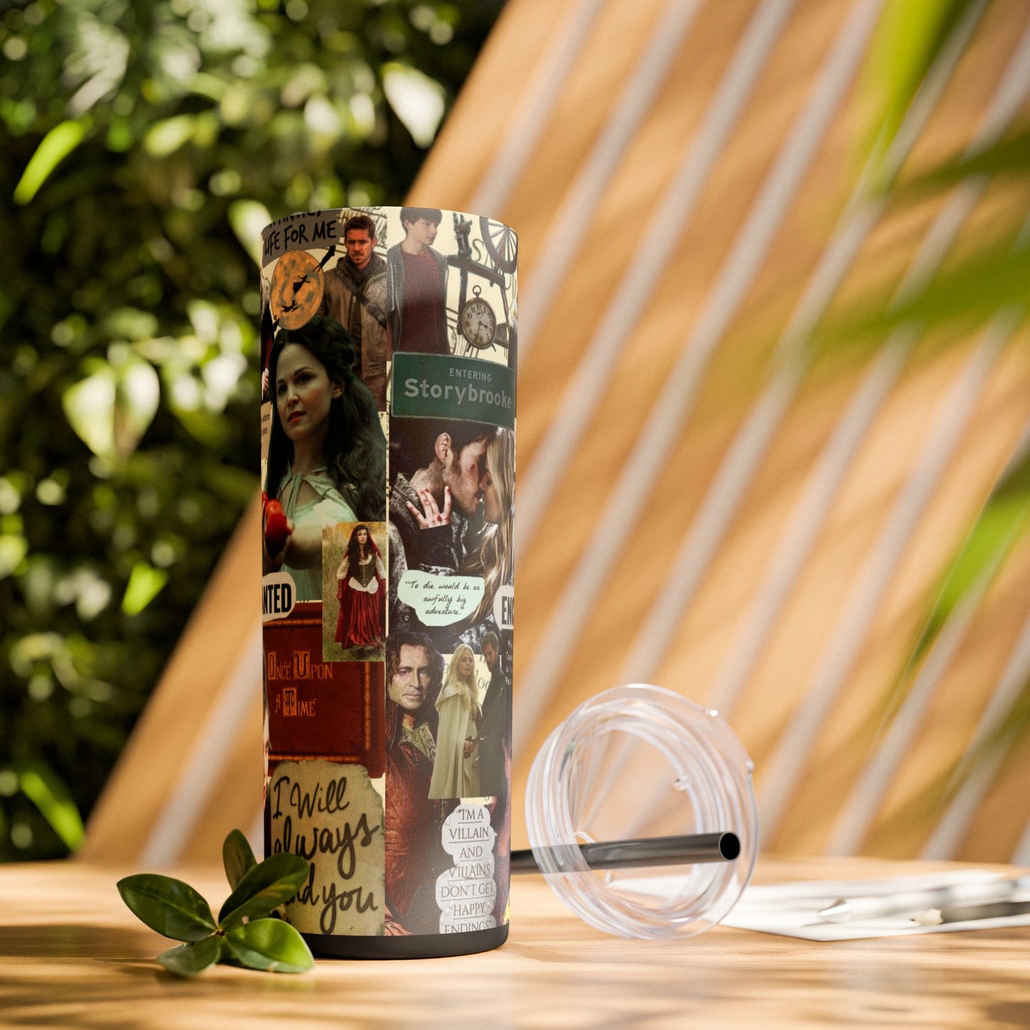 Once Upon a Time TV Show Skinny Tumbler